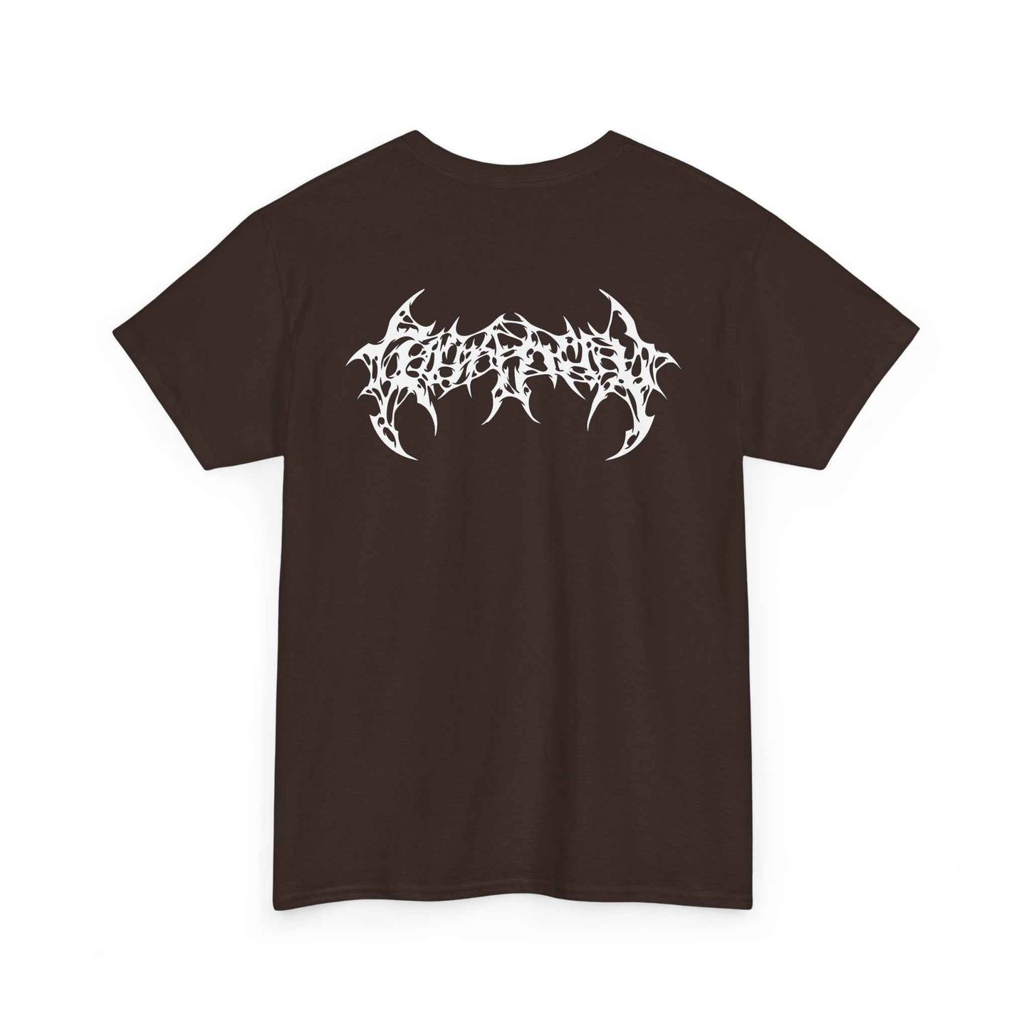 Grunge Graphic Tee, Edgy Unisex Heavy Cotton Shirt, Casual Streetwear, Concert Apparel, Music Festival Wear