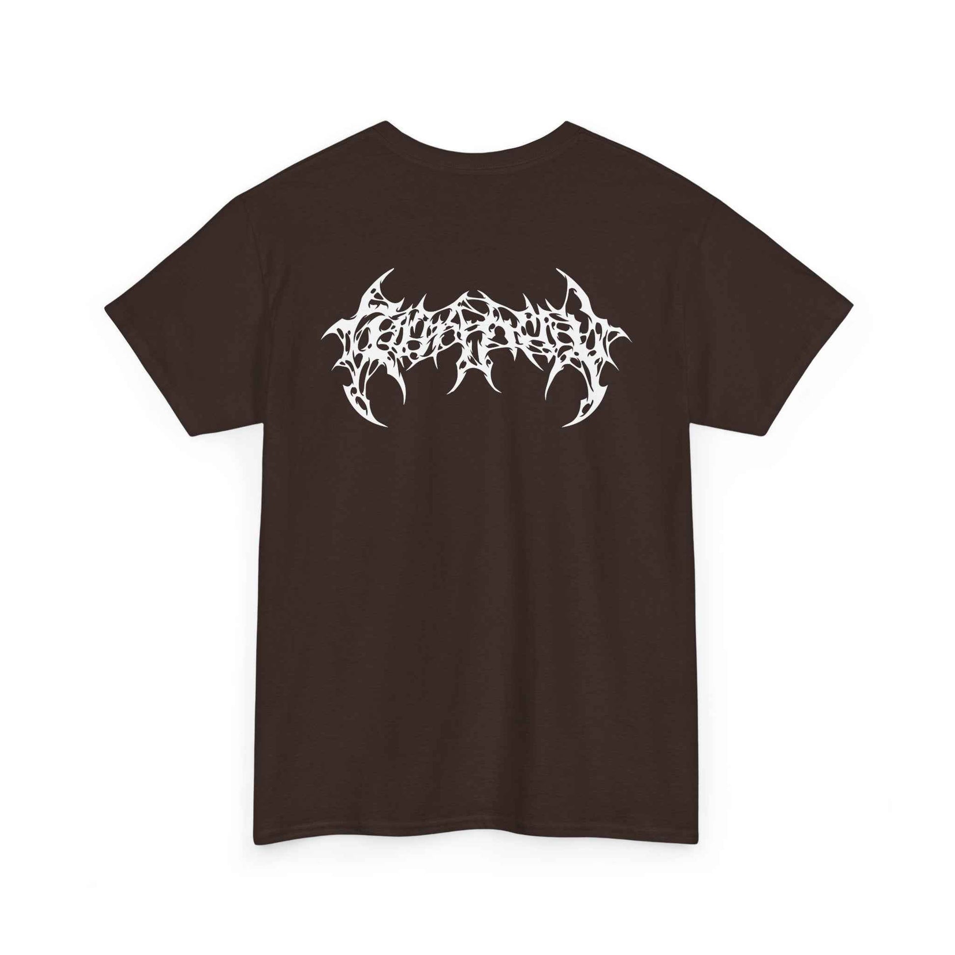 Grunge Graphic Tee, Edgy Unisex Heavy Cotton Shirt, Casual Streetwear, Concert Apparel, Music Festival Wear