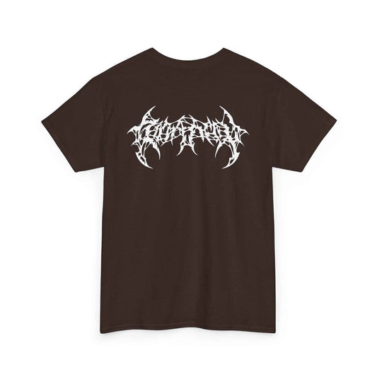 Grunge Graphic Tee, Edgy Unisex Heavy Cotton Shirt, Casual Streetwear, Concert Apparel, Music Festival Wear