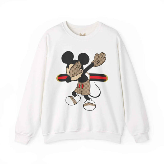 Mickey Mouse Crewneck Sweatshirt - Unisex Warm Casual Wear for Disney Fans, Perfect Birthday Gift - Maklenn