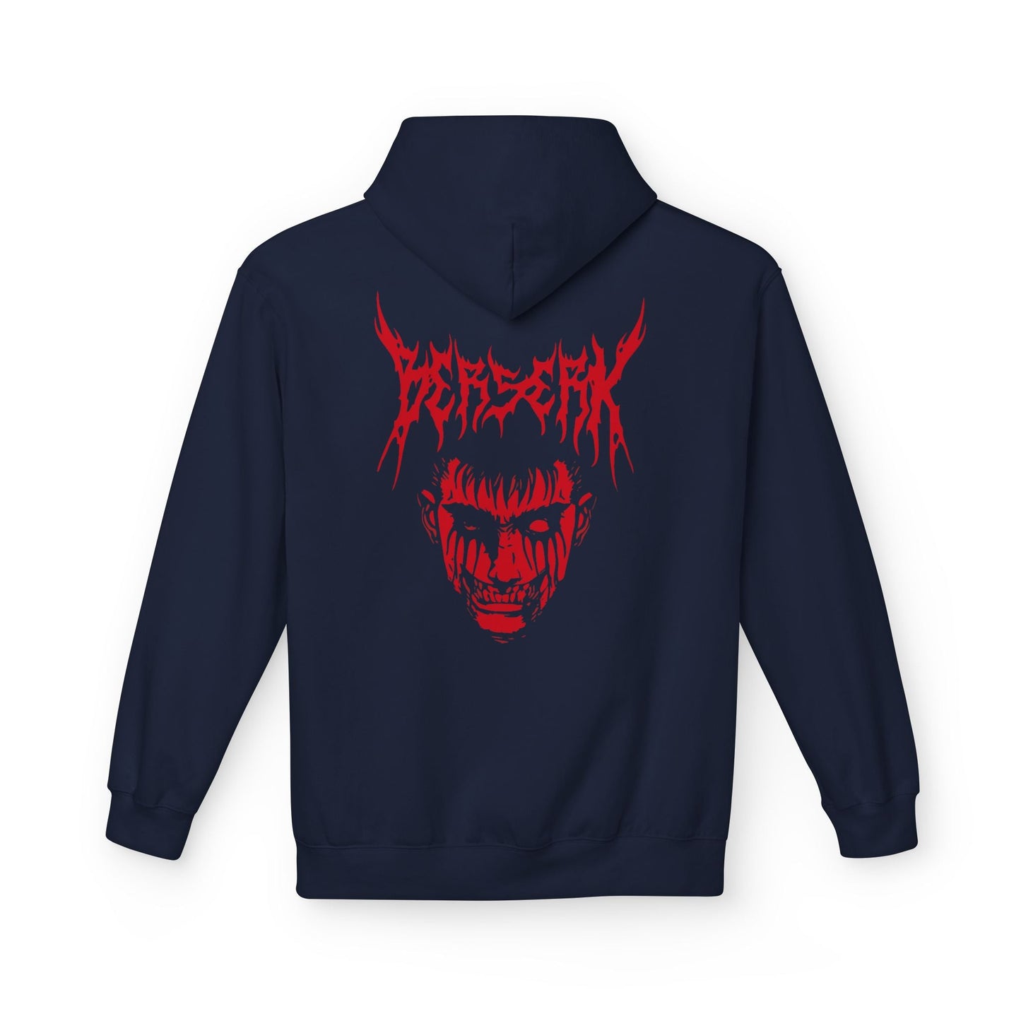 Gothic Graphic Hoodie, Unisex Streetwear, Cozy Fleece Sweatshirt, Perfect for Halloween, Edgy Fashion Gift, Unique Layering Piece - Maklenn