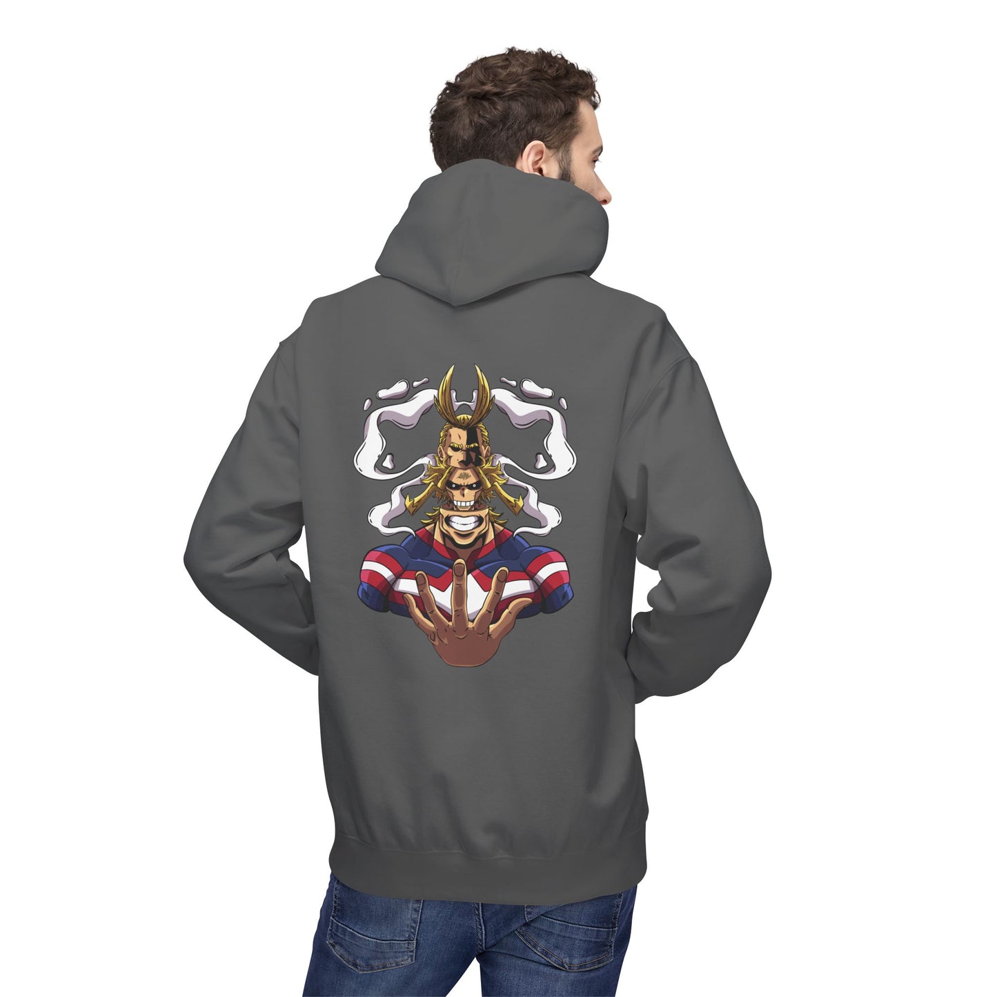 Hoodie - All Might Anime Graphic Hoodie (Plus Ultra)