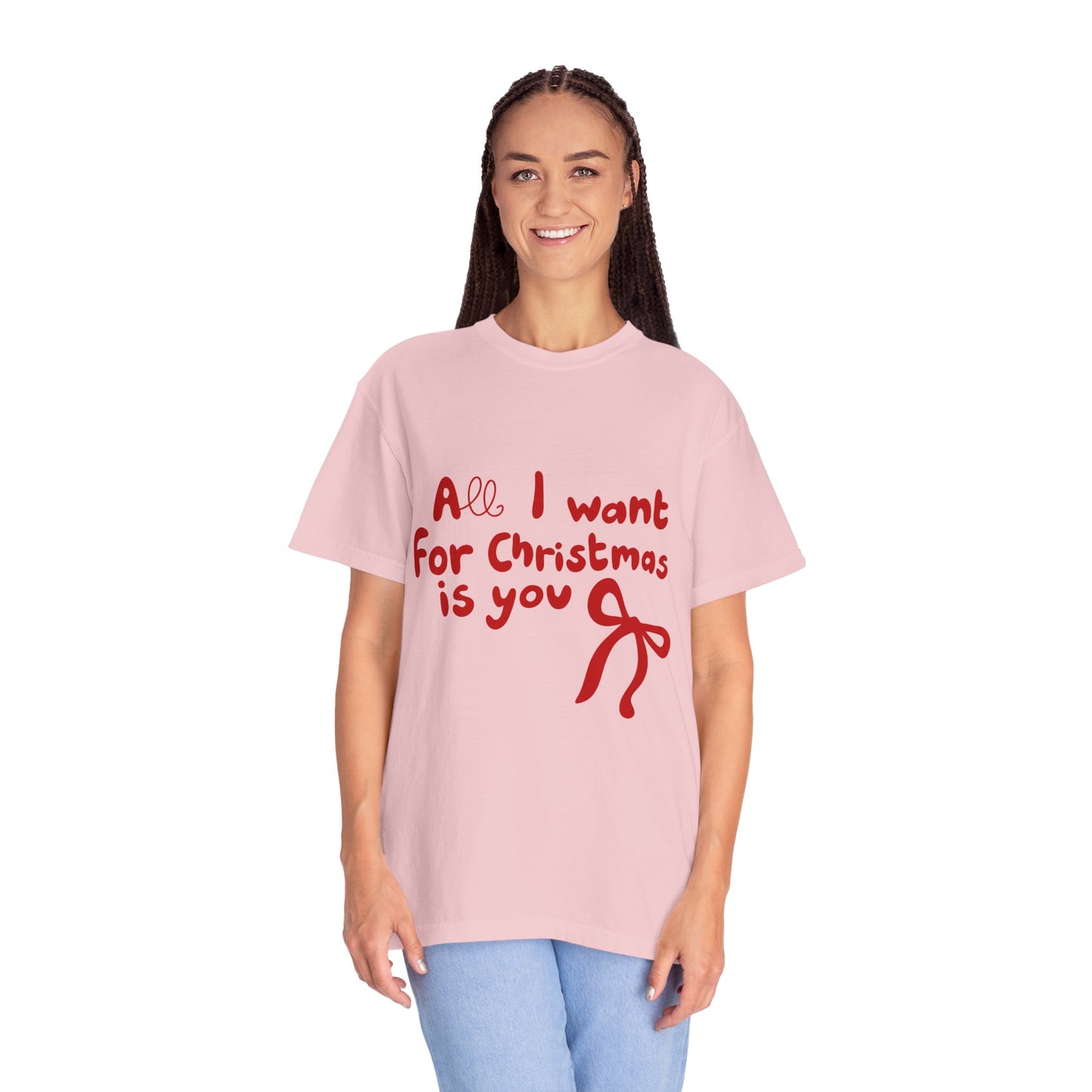 Christmas 'All I Want for Christmas Is You' T-Shirt Printify