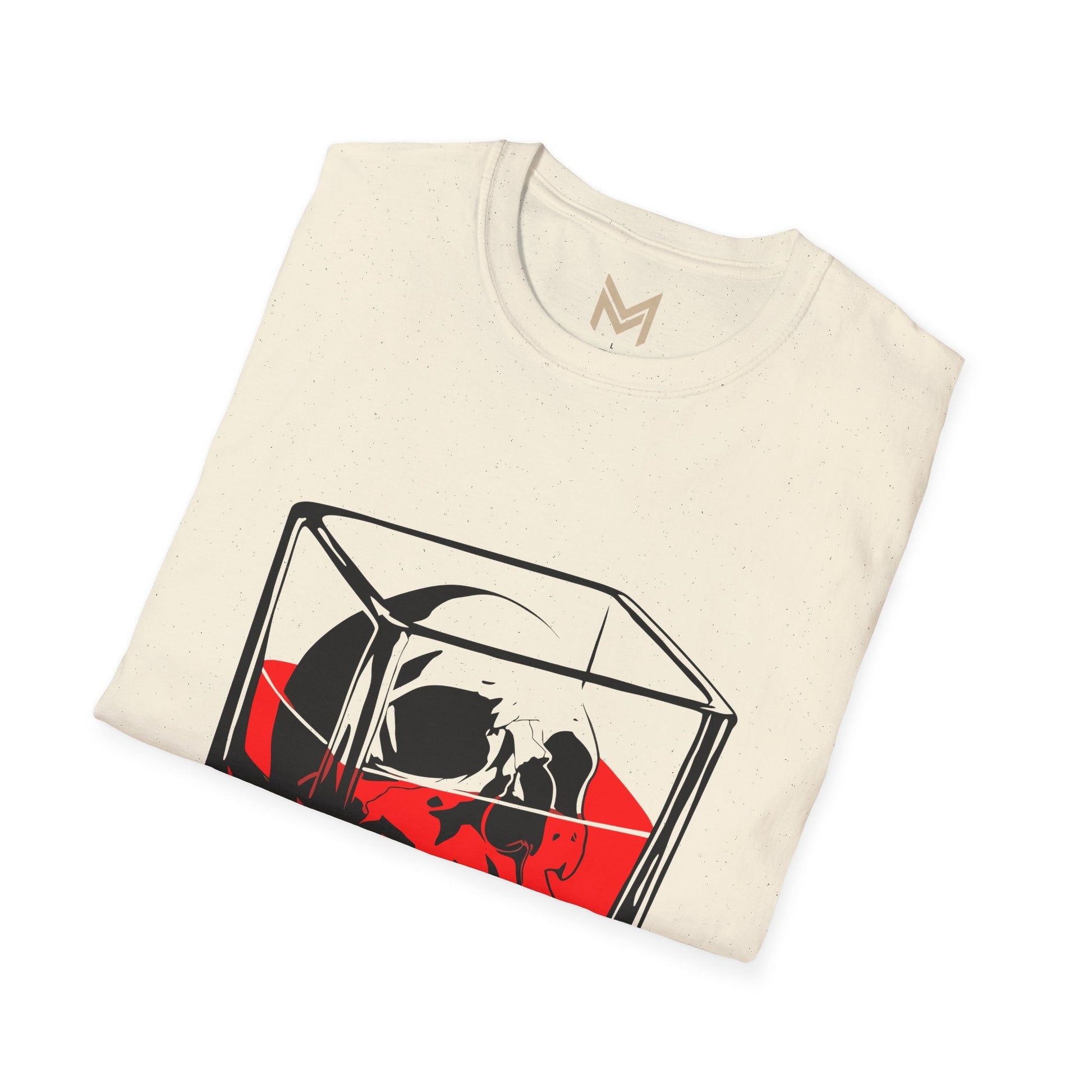 Whimsical Cocktail T-Shirt | Martini Design, Funny Gift for Bartenders, Party Attire, Unisex Soft T-Shirt, Unique Fashion - Maklenn