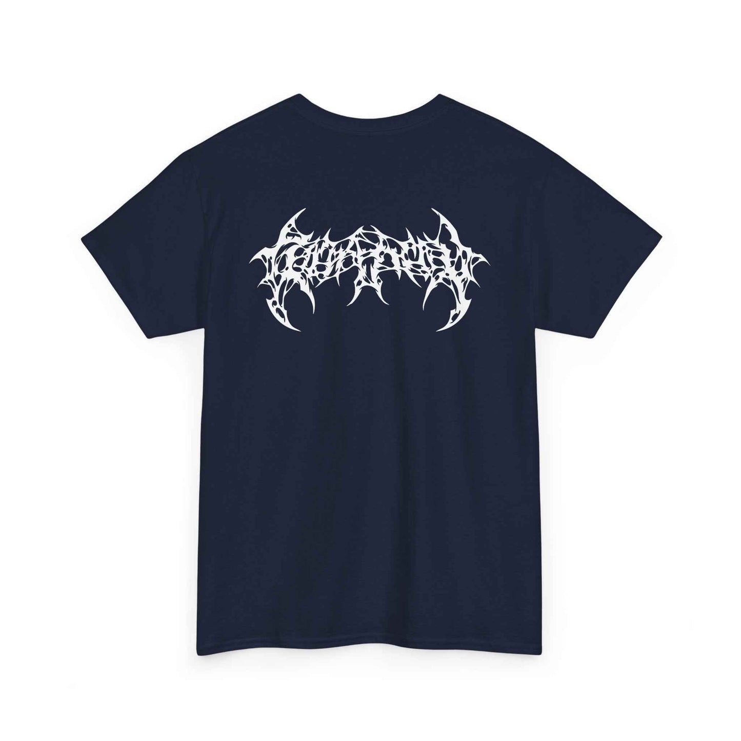 Grunge Graphic Tee, Edgy Unisex Heavy Cotton Shirt, Casual Streetwear, Concert Apparel, Music Festival Wear