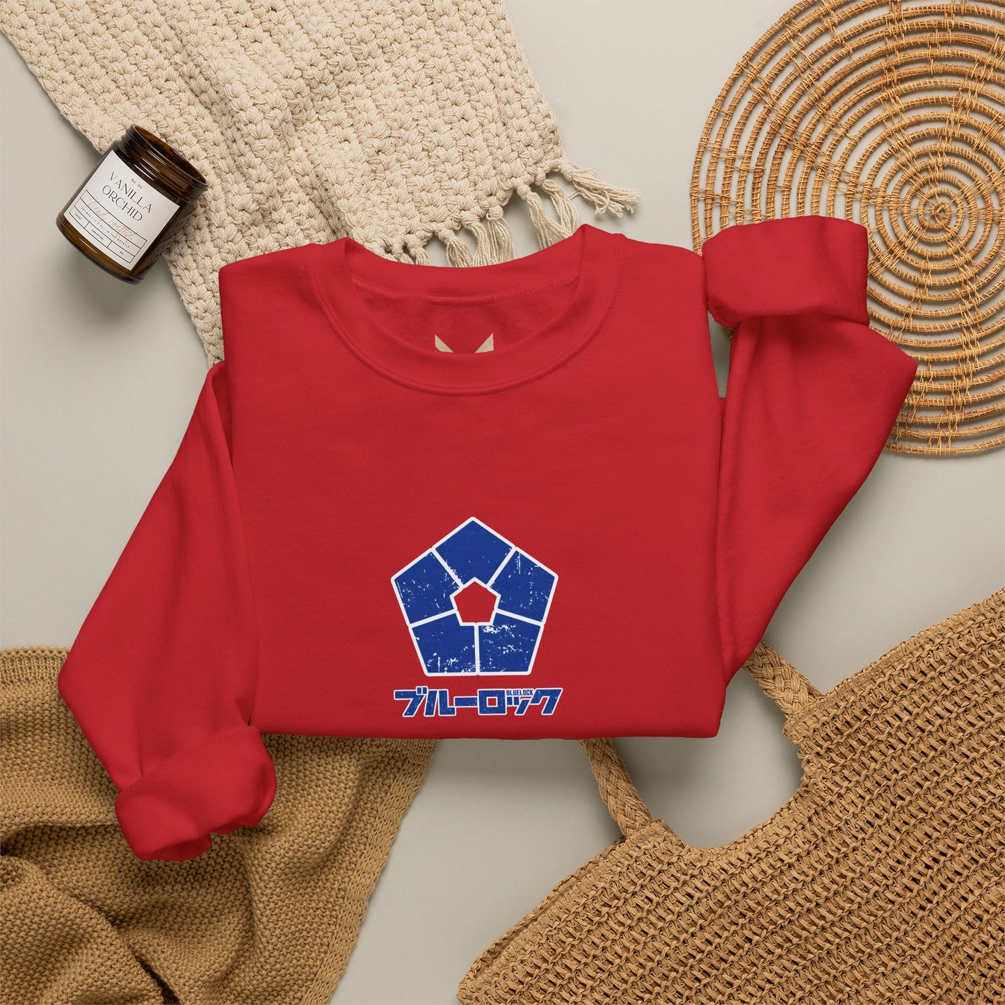Otoya "Wing Flash" Blue Lock Heavyweight Tee | Maklenn