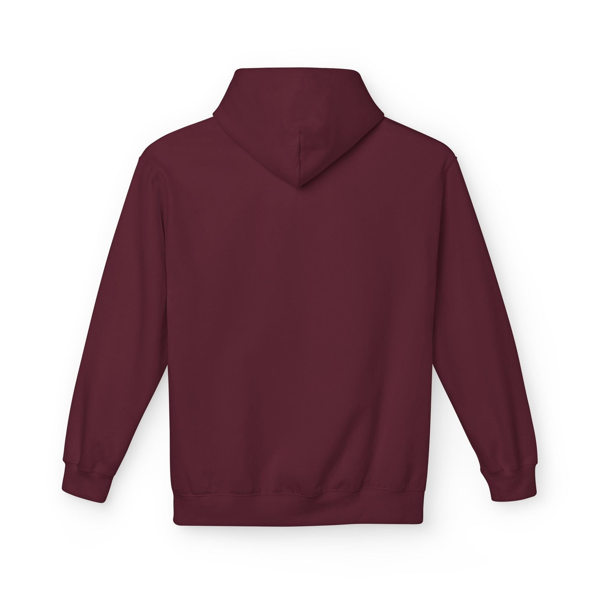 Fleece Hoodie with Bold Graphic Design, Comfortable Casual Wear for Everyday, Perfect for Holidays, Gifts for Friends, Layering Piece - Maklenn