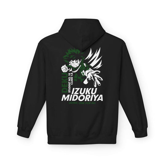 Izuku Midoriya Deku My Hero Academia Anime Streetwear – Premium Hoodie | Maklenn – Front View