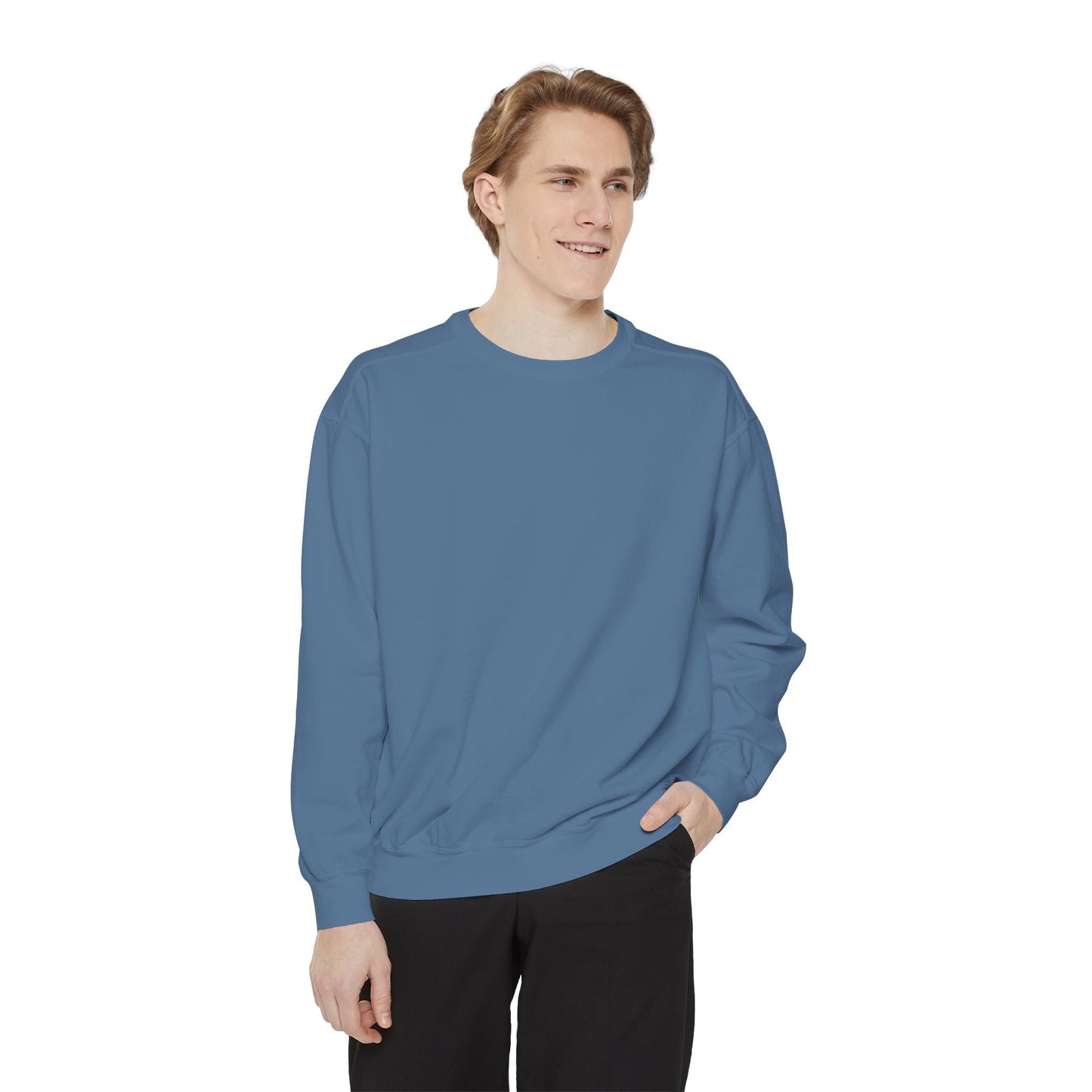 Bold Graphic Unisex Sweatshirt, Cozy Streetwear, Perfect Gift for Comics Fans, Casual Everyday Wear, Unique Holiday Apparel Printify