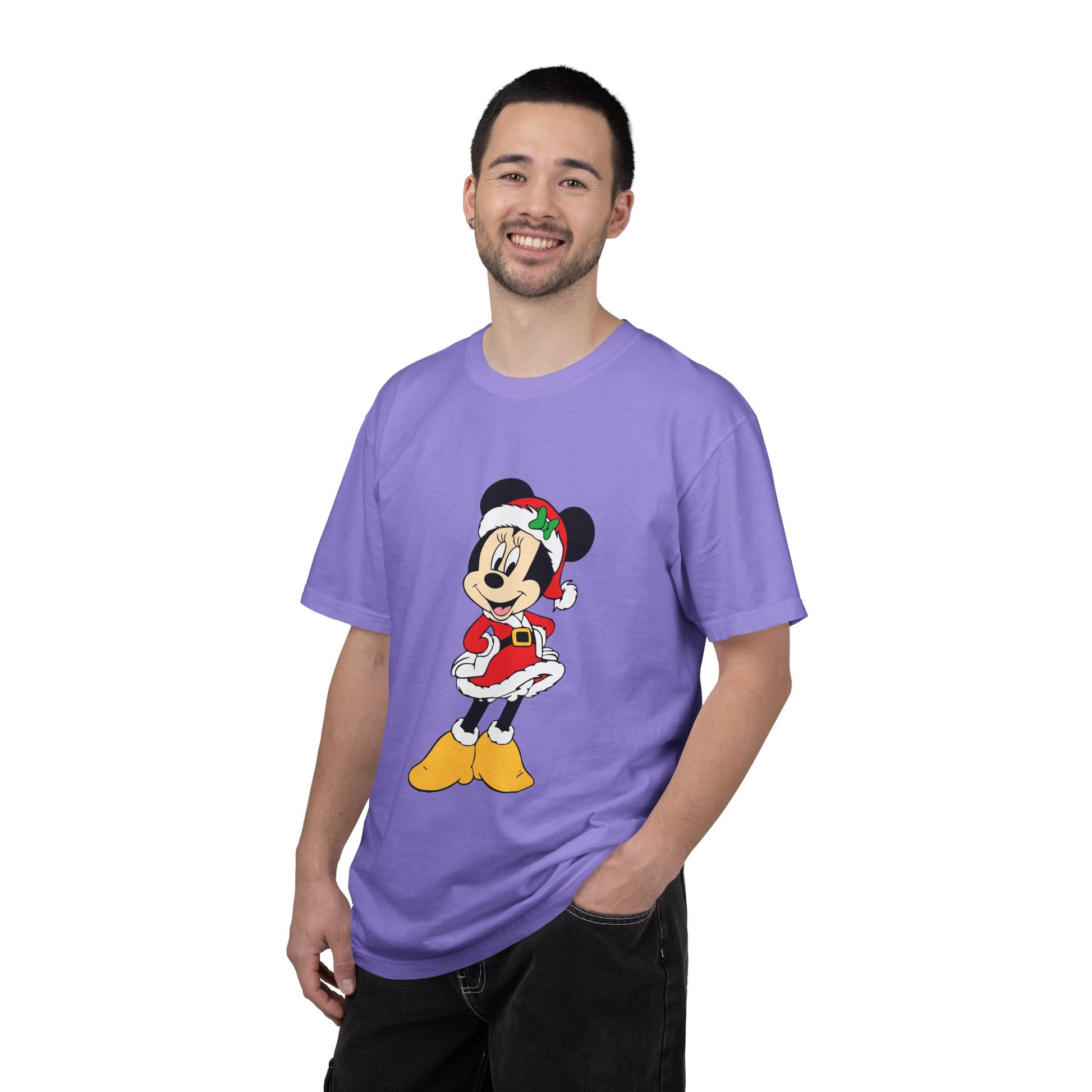 Minnie Mouse Christmas T-Shirt — Festive Holiday Cartoon Tee Printify
