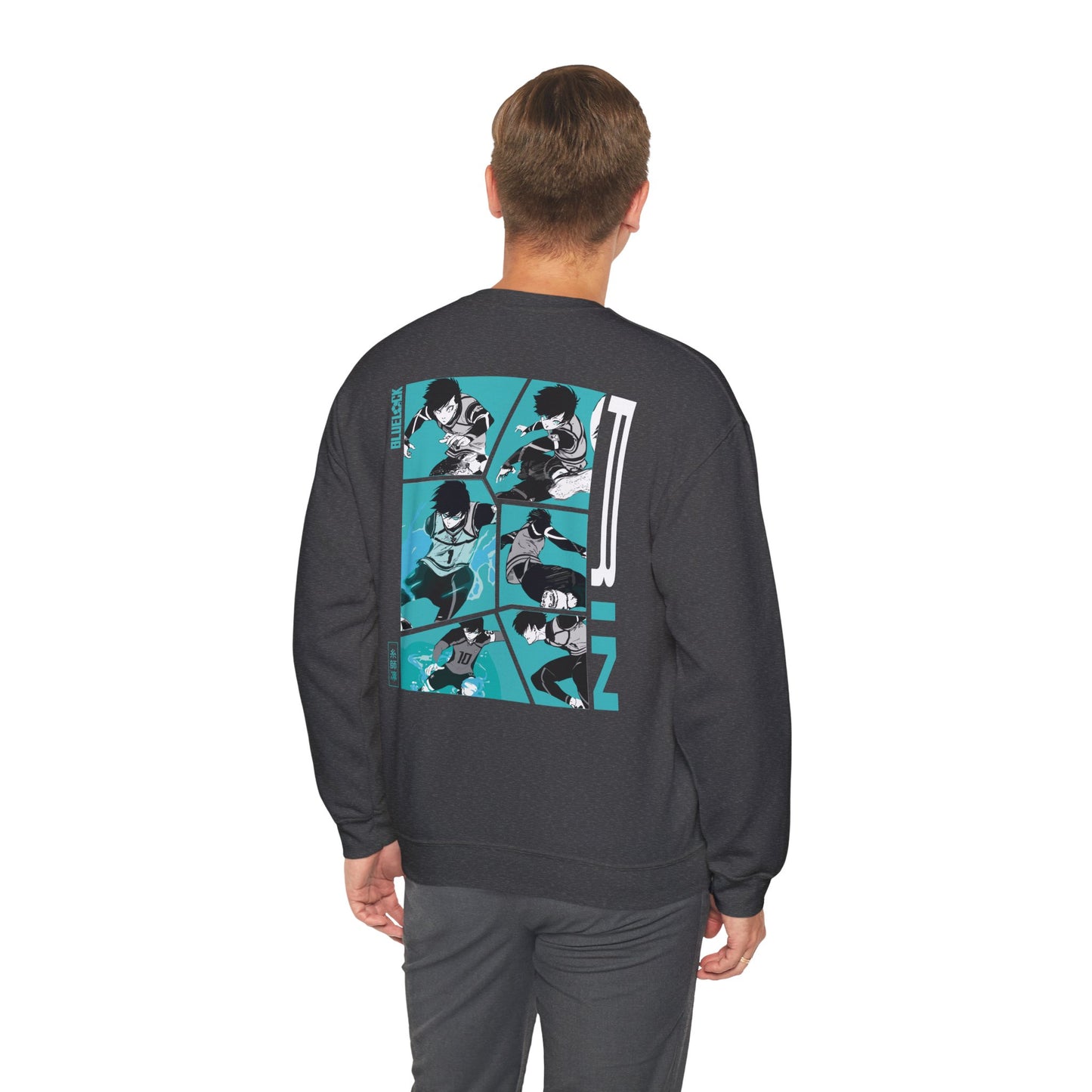 Rin "Silent Beast" Blue Lock Heavyweight Tee | Maklenn