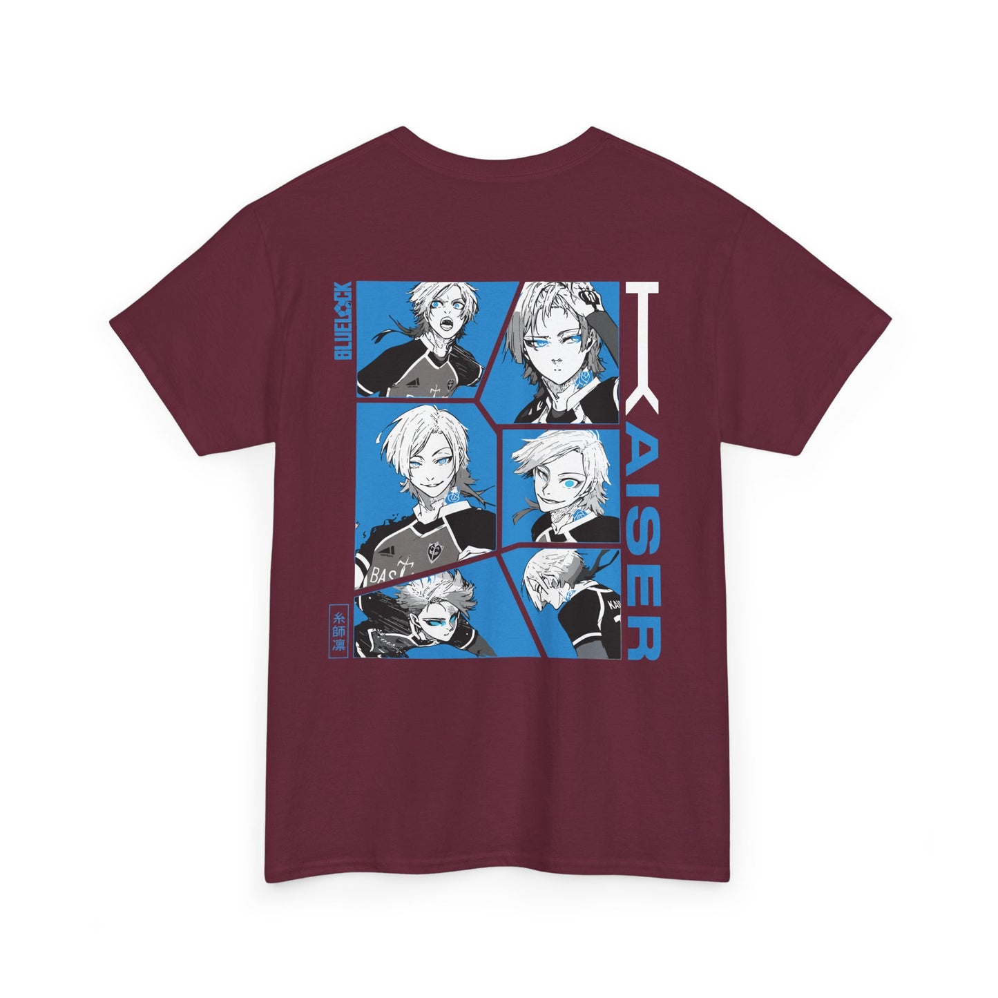 Kaiser "Blue Rose" Blue Lock Heavyweight Tee | Maklenn