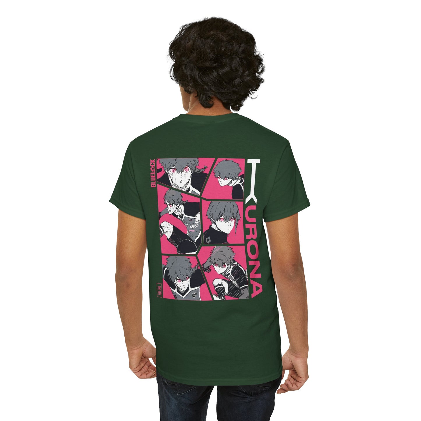 Kurona "Twin Fang" Blue Lock Heavyweight Tee | Maklenn