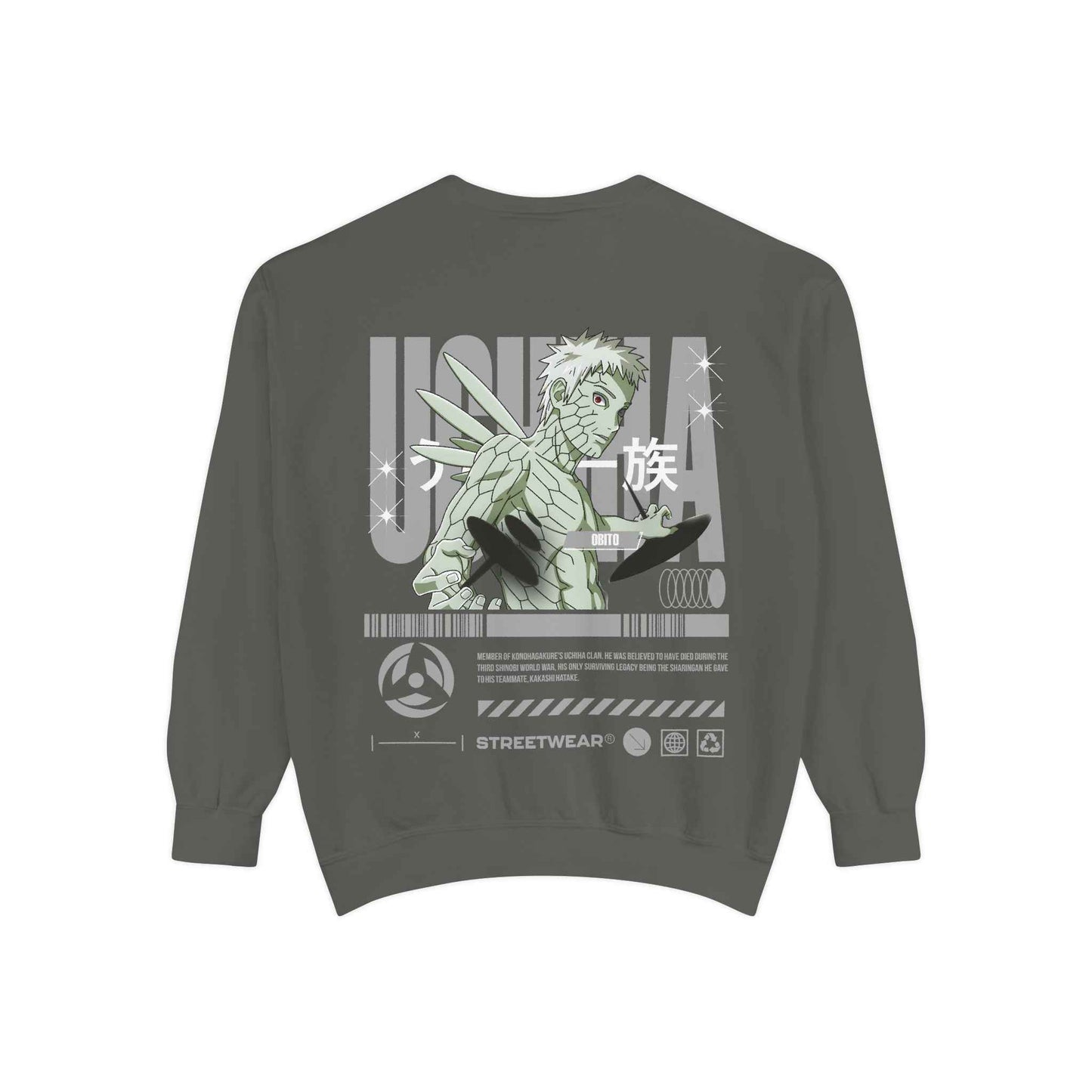 Anime Streetwear Sweatshirt - Uchiha Obito Design