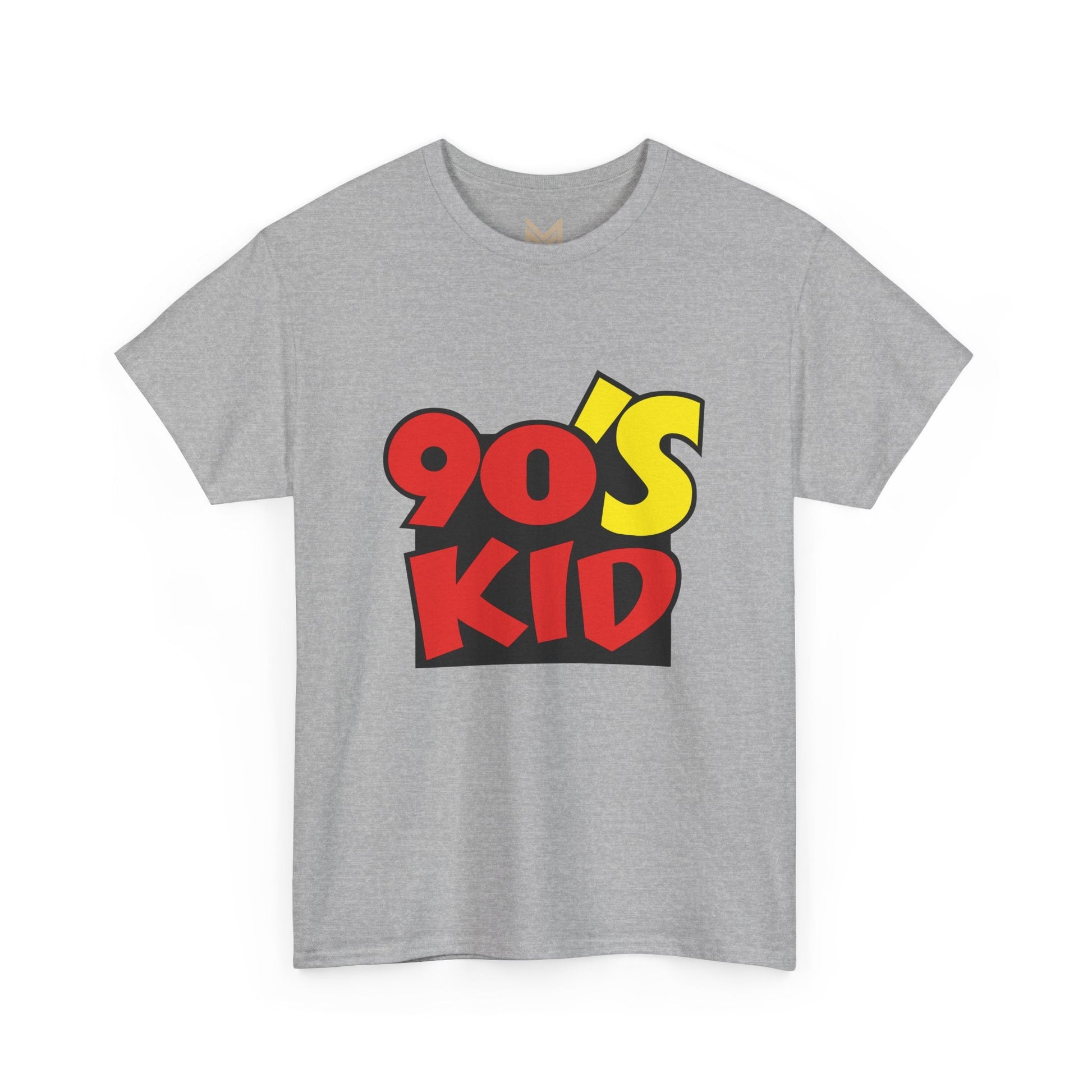 90's Kid Unisex Heavy Cotton Tee - Nostalgic Vintage T-Shirt, Retro Tee for 90s Lovers, Gift for Birthdays, Casual Wear - Maklenn