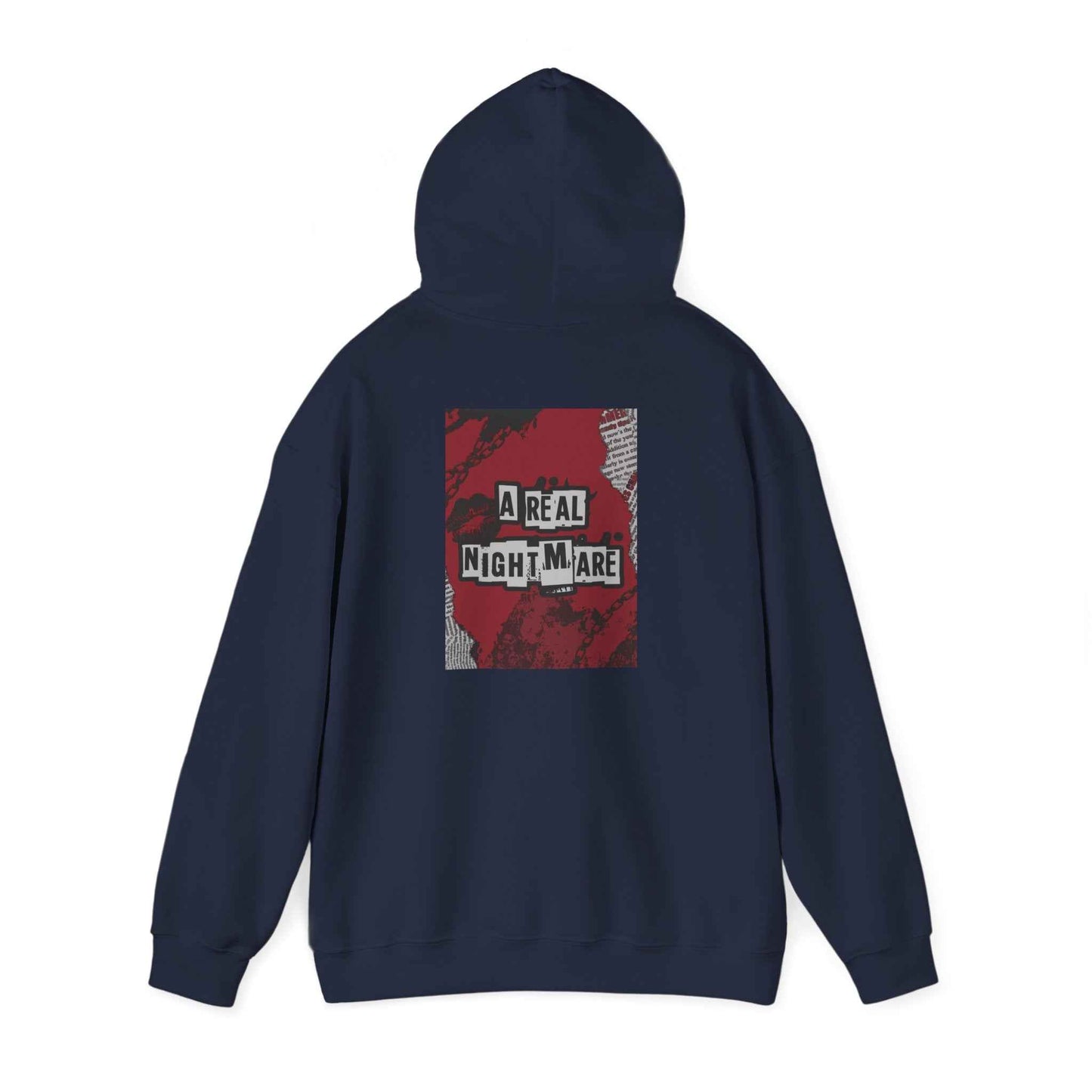 A Real Nightmare Hoodie - Cozy Unisex Sweatshirt for Halloween, Casual Wear, Gifts, Fall Fashion, Party,USA trend, Mens hoodie us,Australia genz edition,Canada online hoodie fashion