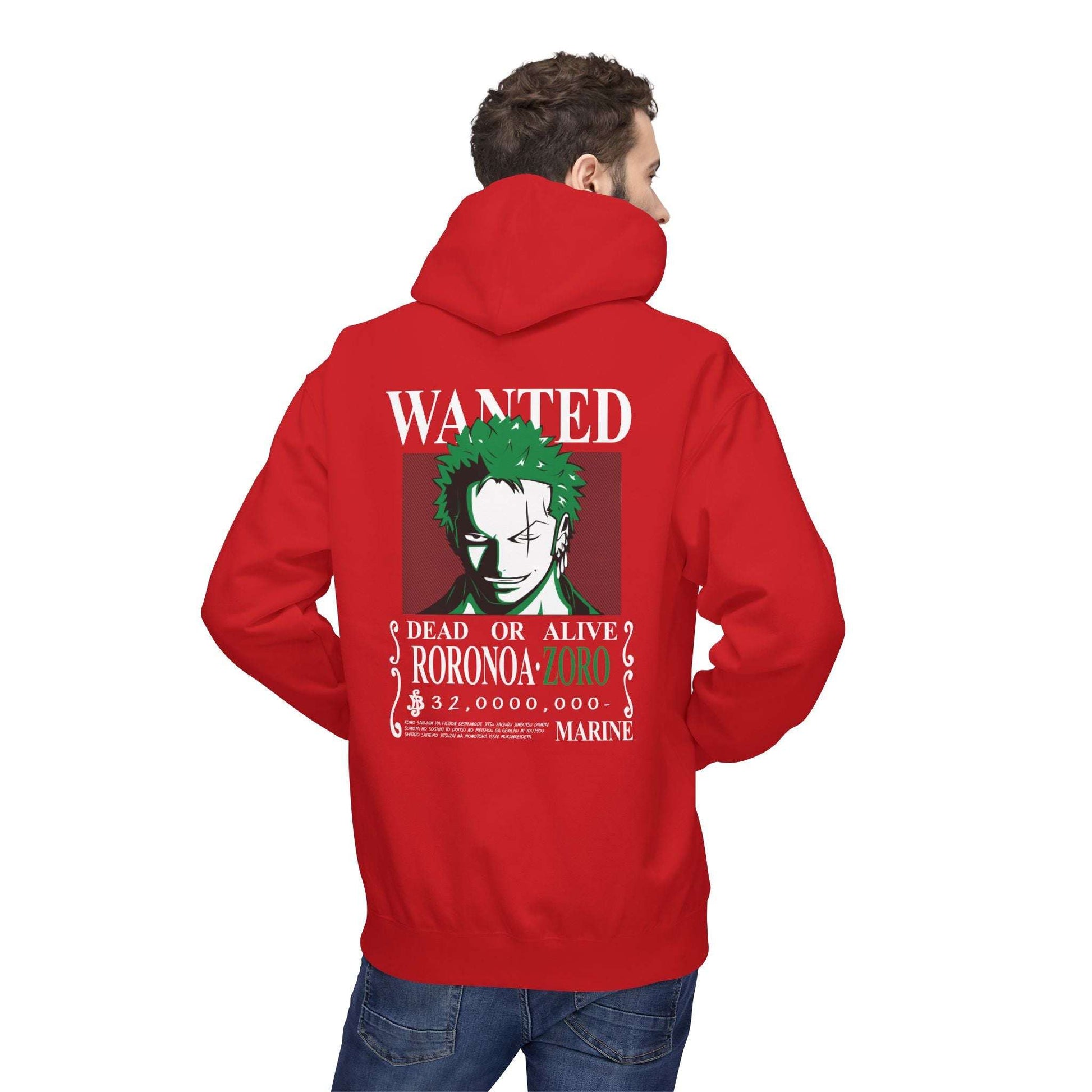 Roronoa Zoro "Wanted" Hoodie — One Piece Anime Crew Sweatshirt Maklenn Roronoa Zoro "Wanted" Hoodie — One Piece Anime Crew Sweatshirt Hoodie Maklenn www.maklenn.com India 39.87