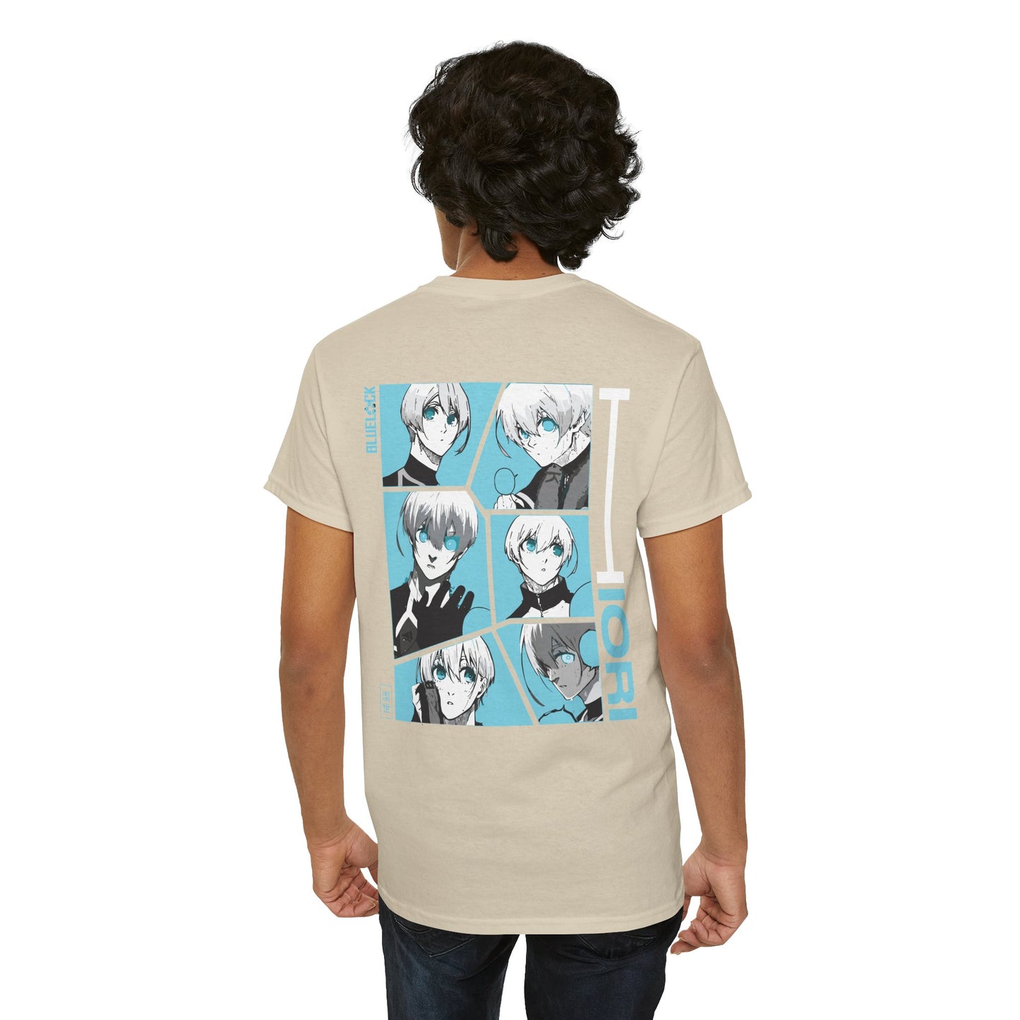 Iiori "Calm Storm" Blue Lock Heavyweight Tee | Maklenn