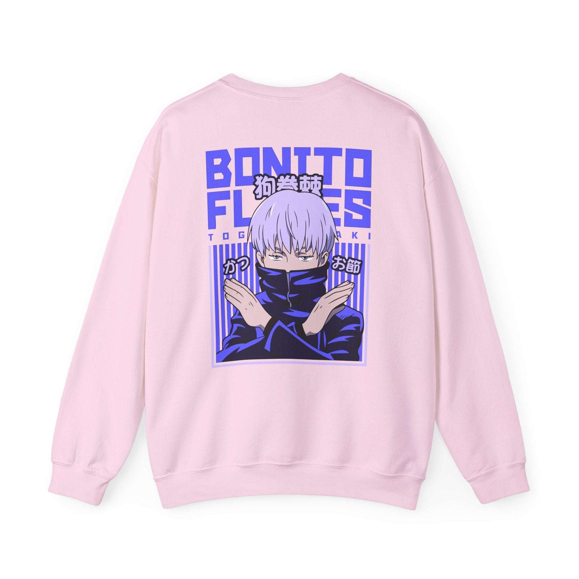 Anime Crewneck Sweatshirt — Jujutsu Kaisen Inspired Back Graphic (Gojo Satoru) Maklenn Anime Crewneck Sweatshirt — Jujutsu Kaisen Inspired Back Graphic (Gojo Satoru) Sweatshirt Maklenn www.maklenn.com India 33.23