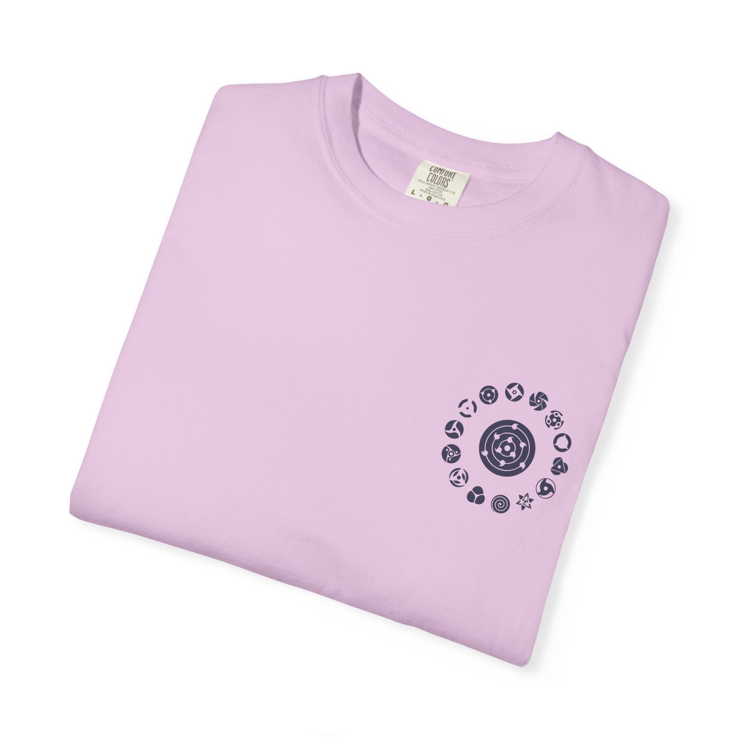 Itachi Uchiha Anime Graphic T-Shirt — Itachi Sharingan Back Print Printify