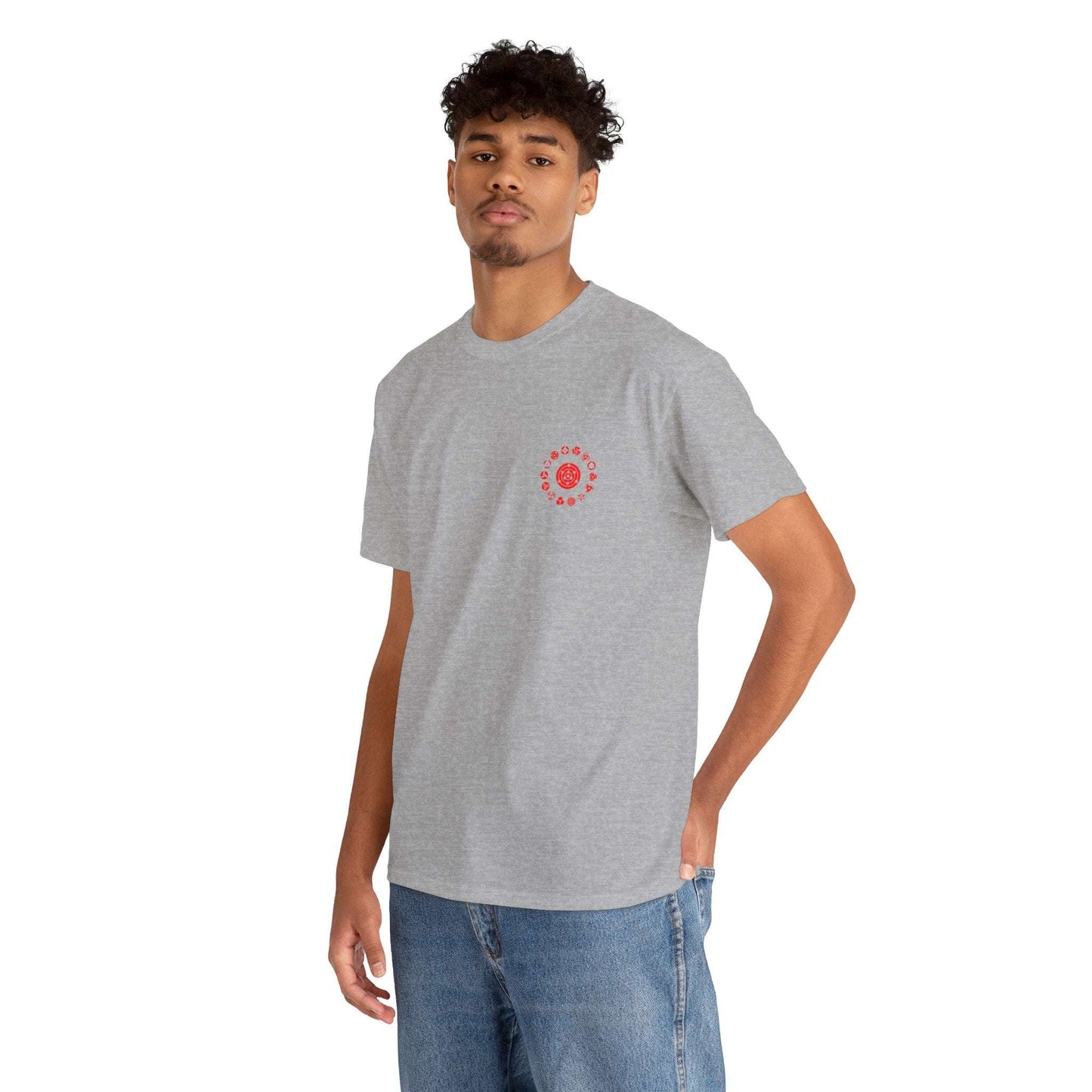 Anime Demon Trio Graphic Tee — Back Print with Small Front Logo Maklenn Anime Demon Trio Graphic Tee — Back Print with Small Front Logo T-Shirt Maklenn www.maklenn.com India 21.80