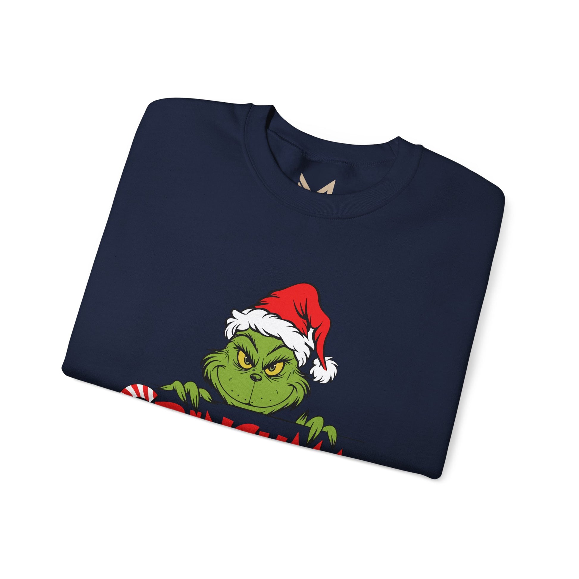 Grinchmas Sweatshirt – Funny Christmas Crewneck with Holiday Grinch Design Printify