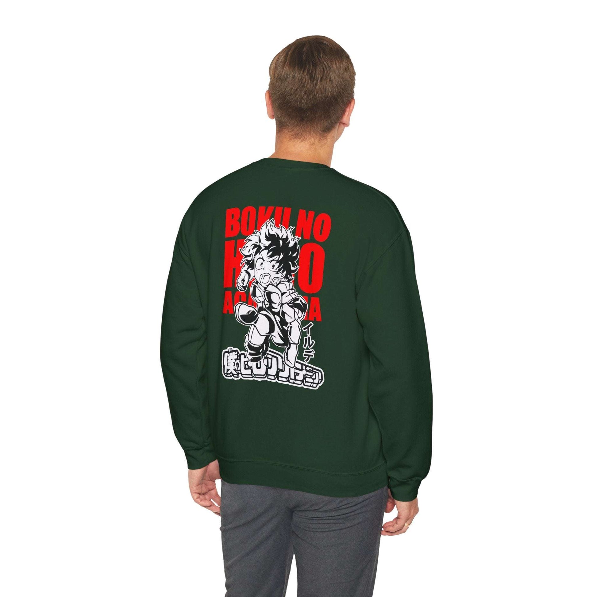 My Hero Academia Izuku Midoriya Crewneck Sweatshirt - Boku No Hero Academia Anime Pullover Maklenn My Hero Academia Izuku Midoriya Crewneck Sweatshirt - Boku No Hero Academia Anime Pullover Sweatshirt Maklenn www.maklenn.com India 33.23