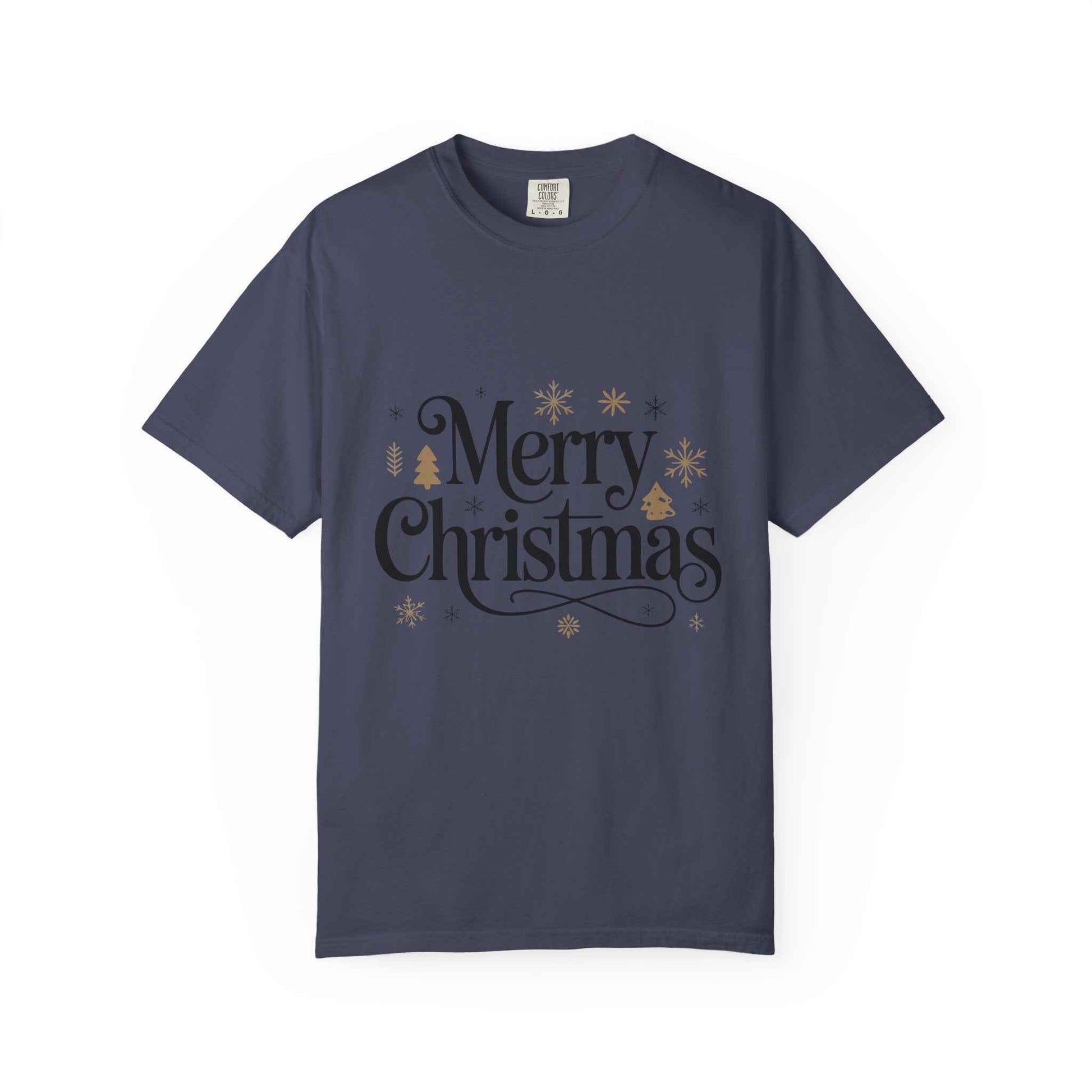 Merry Christmas T-Shirt — Classic Holiday Graphic Tee
