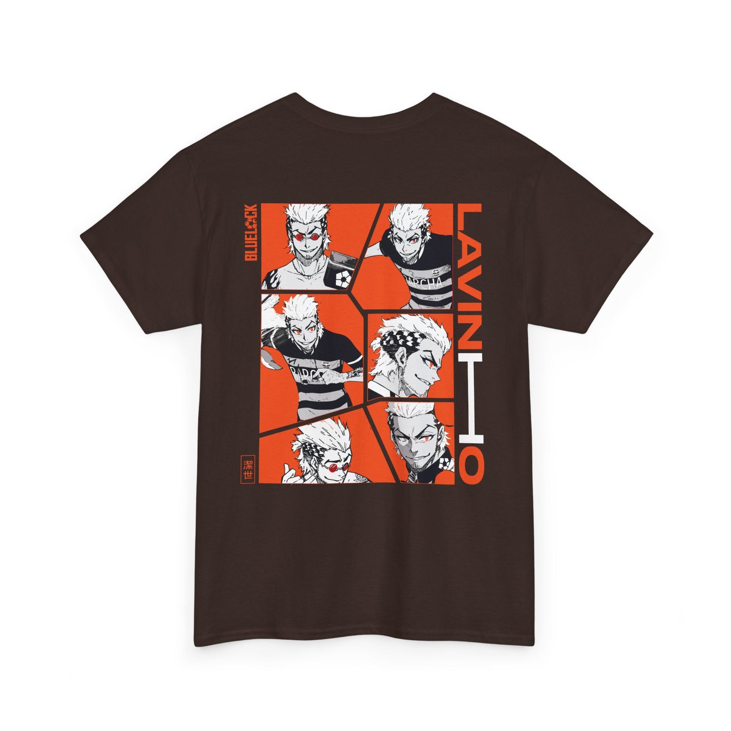 Lavinho "Samba Star" Blue Lock Heavyweight Tee | Maklenn