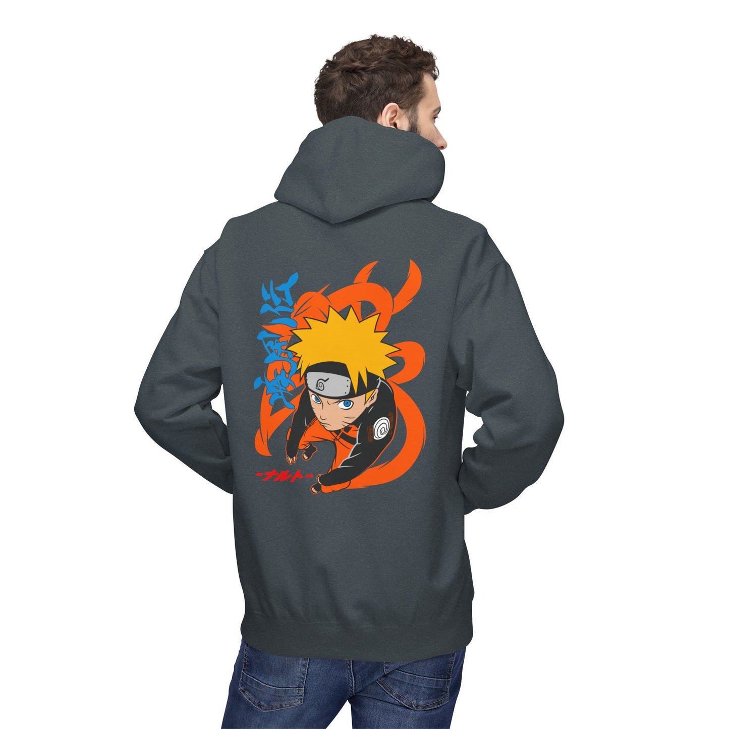 Naruto Shippuden Naruto Uzumaki Action Hoodie — Anime Graphic Pullover