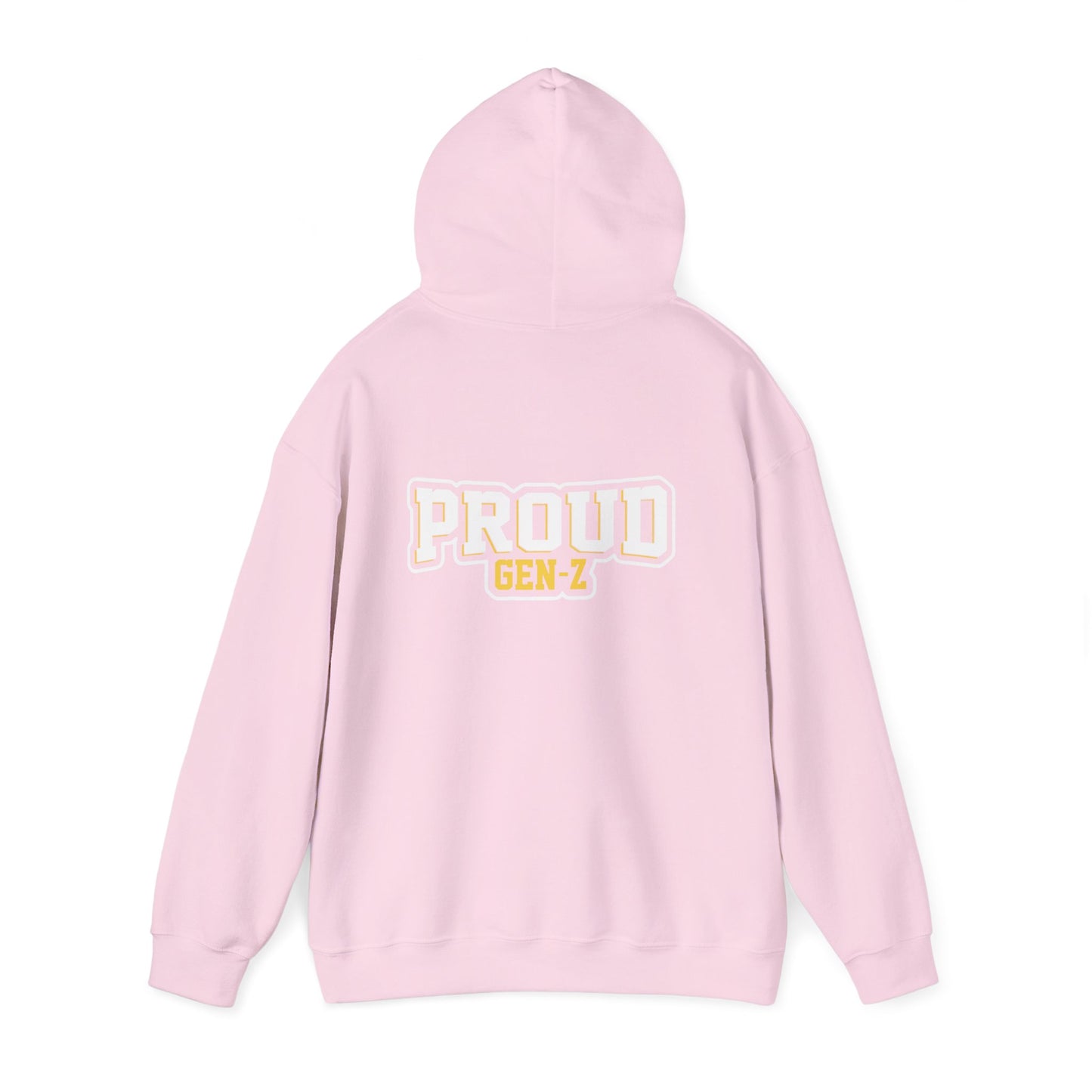 Proud Gen-Z Hoodie, Cozy Streetwear for Teens, Unisex Sweatshirt, Perfect Gift for Graduations, Everyday Casual Wear, Trendy Apparel Printify