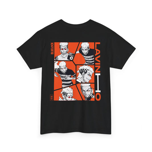 Lavinho "Samba Star" Blue Lock Heavyweight Tee | Maklenn