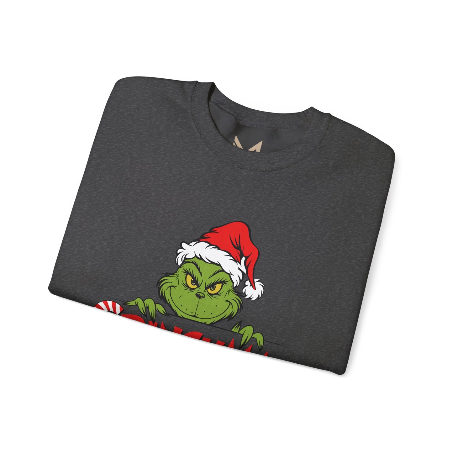 Grinchmas Sweatshirt – Funny Christmas Crewneck with Holiday Grinch Design Printify