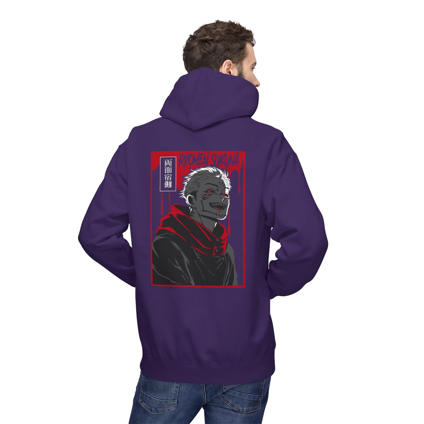 Satoru Gojo Infinity Jujutsu Kaisen Anime Streetwear – Premium Hoodie | Maklenn – View 50
