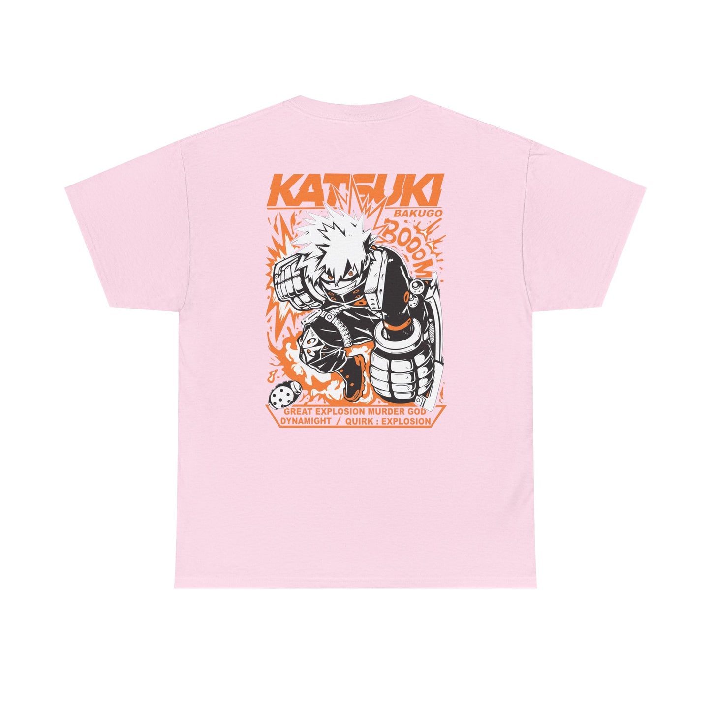 Bakugo Katsuki Graphic Tee — Anime Hero Action T-Shirt