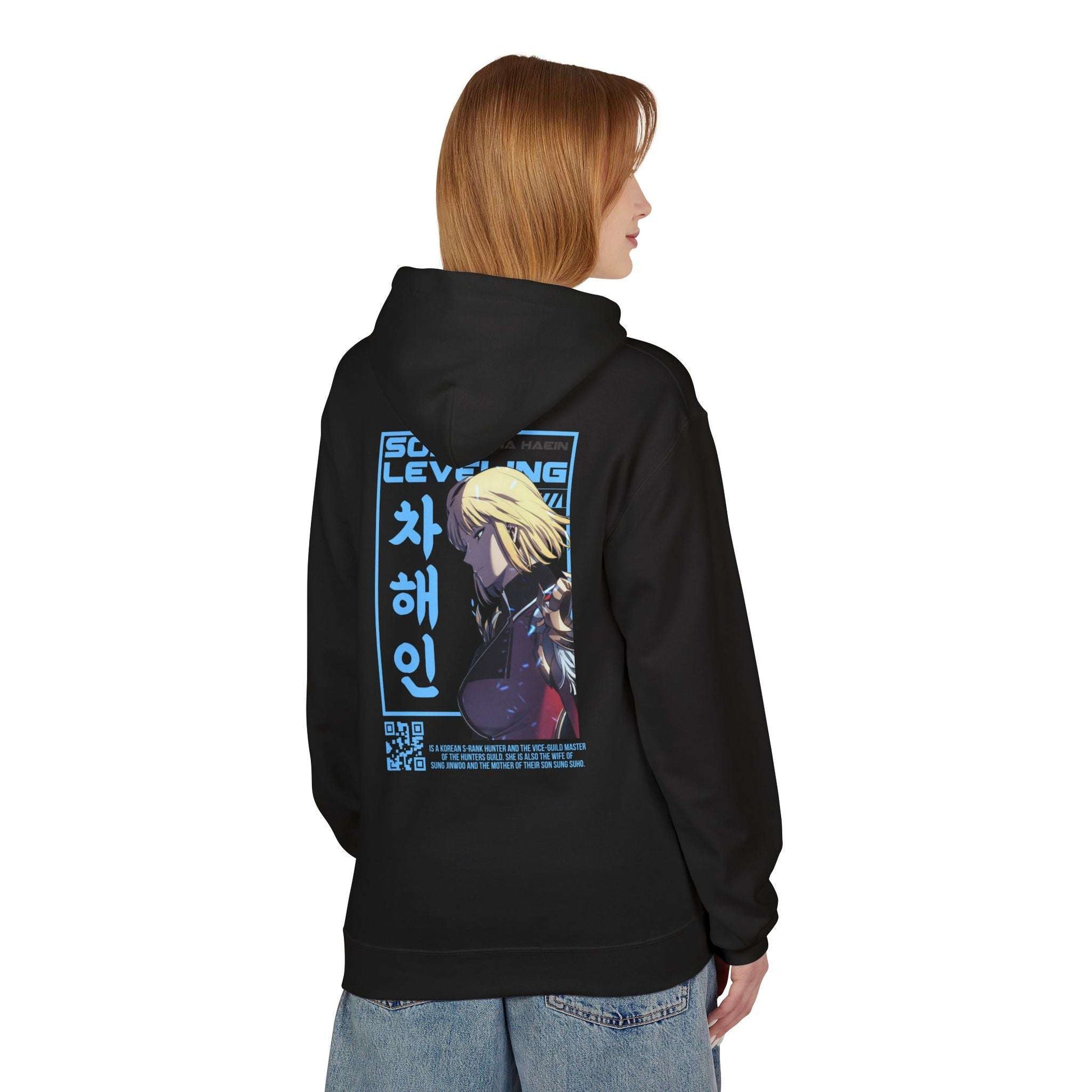Hoodie — Solo Leveling Anime Graphic Pullover (Korean Text) Maklenn Hoodie — Solo Leveling Anime Graphic Pullover (Korean Text) Hoodie Maklenn www.maklenn.com India 39.87