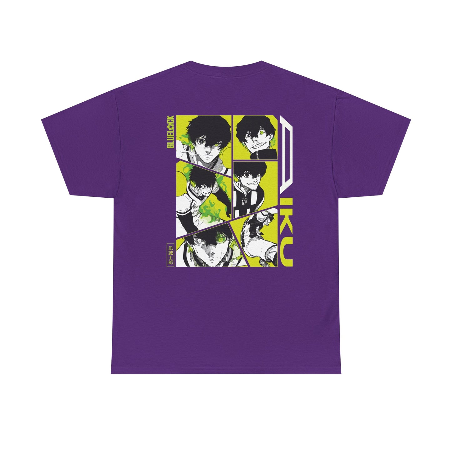 Aiku "Emperor" Blue Lock Heavyweight Tee | Maklenn