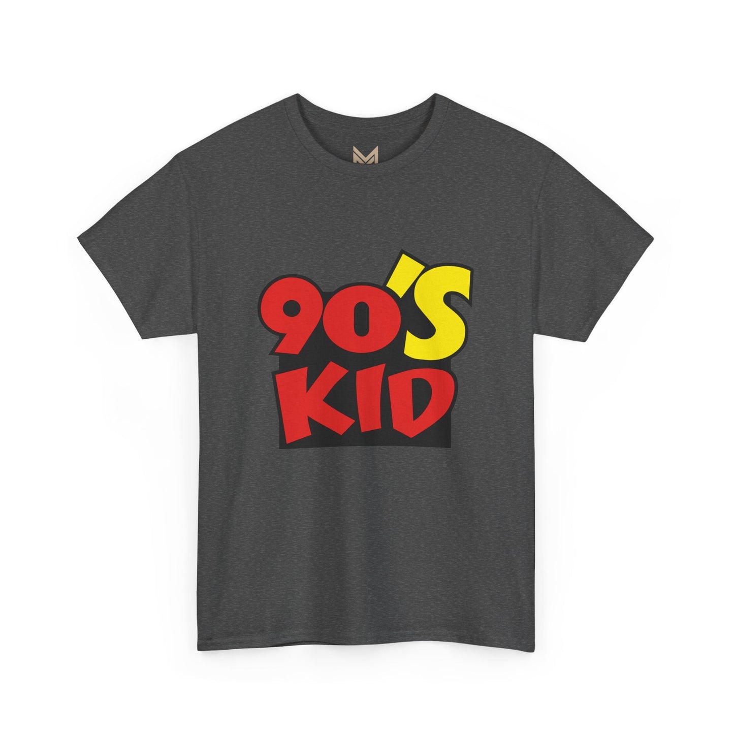 90's Kid Unisex Heavy Cotton Tee - Nostalgic Vintage T-Shirt, Retro Tee for 90s Lovers, Gift for Birthdays, Casual Wear - Maklenn