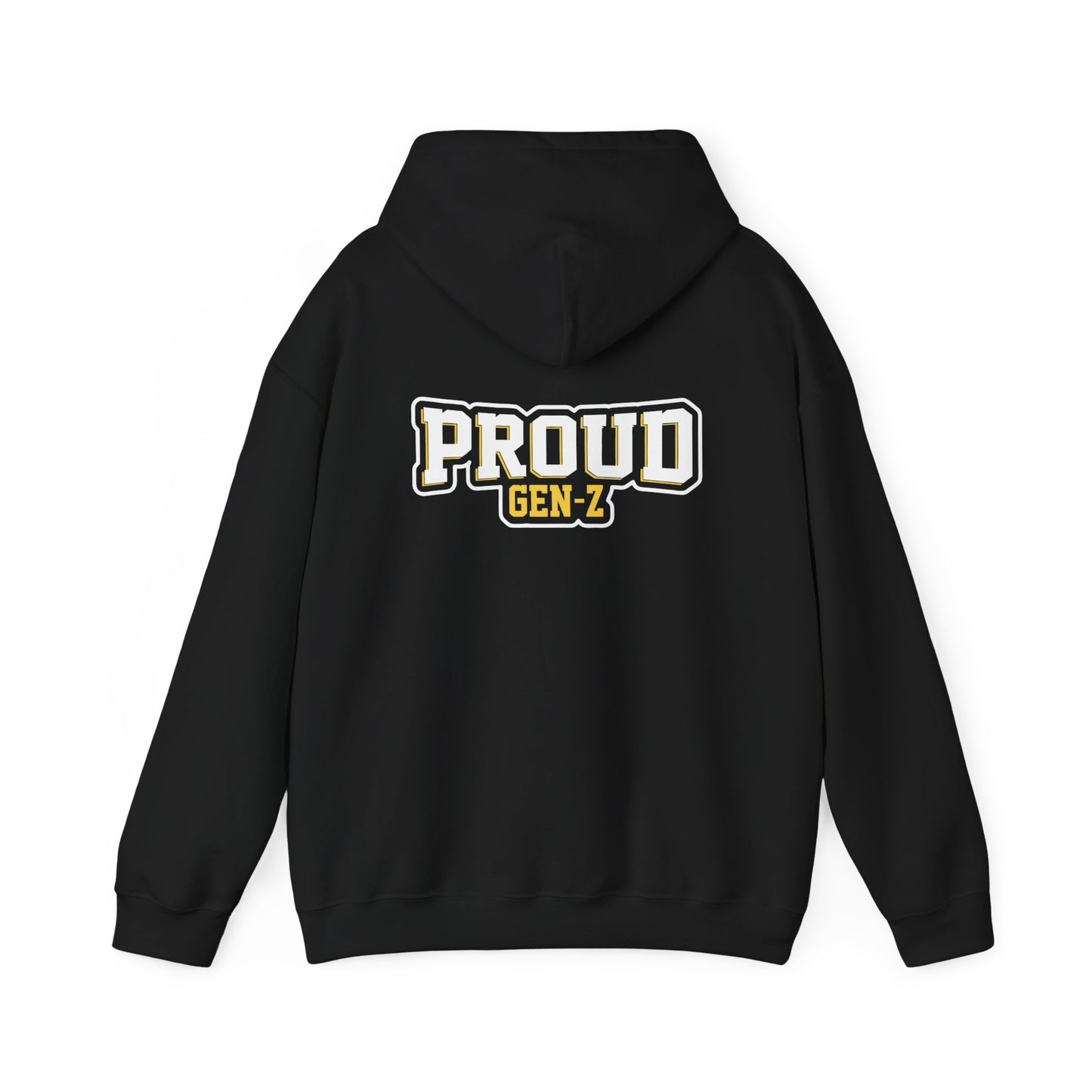 Proud Gen-Z Hoodie, Cozy Streetwear for Teens, Unisex Sweatshirt, Perfect Gift for Graduations, Everyday Casual Wear, Trendy Apparel Printify