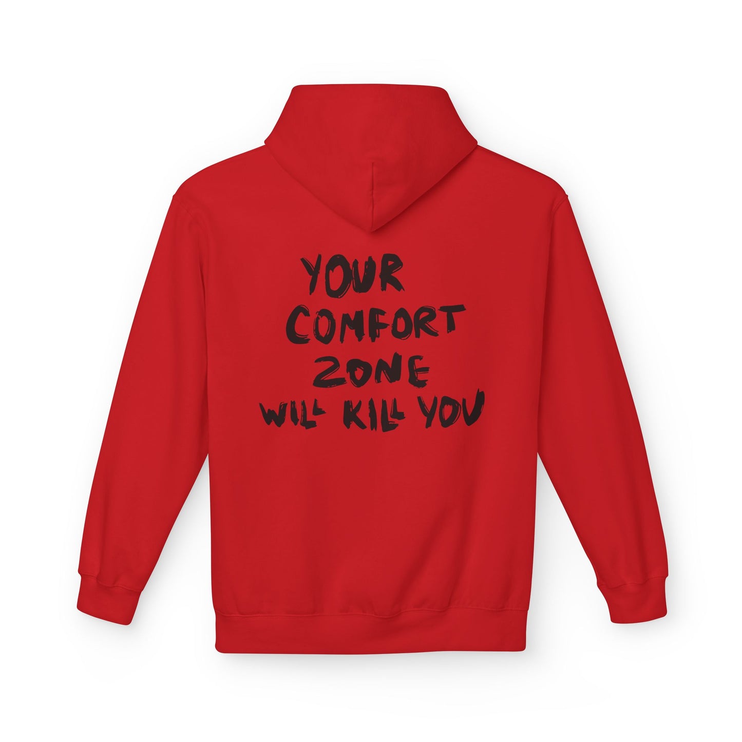 Comfort Zone Hoodie - Inspirational Quote Sweater, Motivational Gift, Cozy Fleece, Unisex Apparel for Everyday Wear, Perfect for [...] Printify