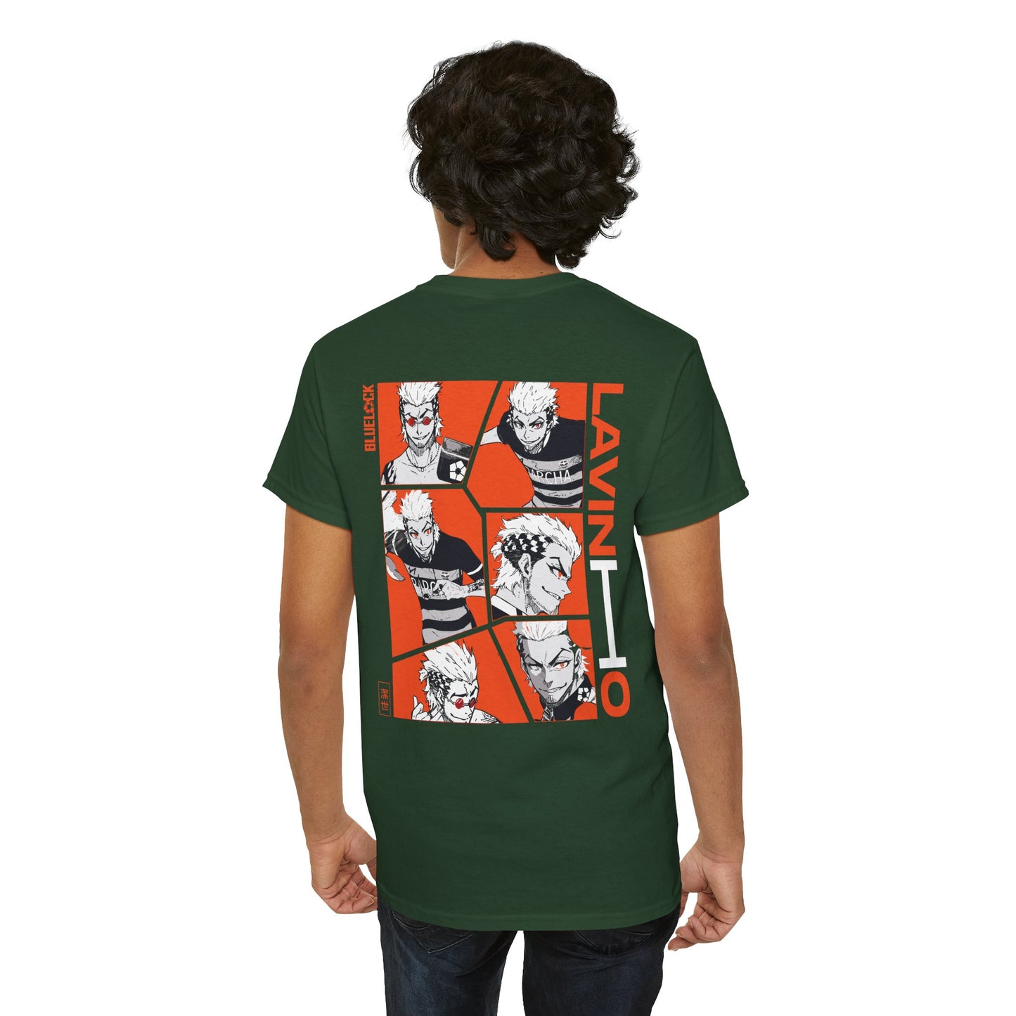 Lavinho "Samba Star" Blue Lock Heavyweight Tee | Maklenn