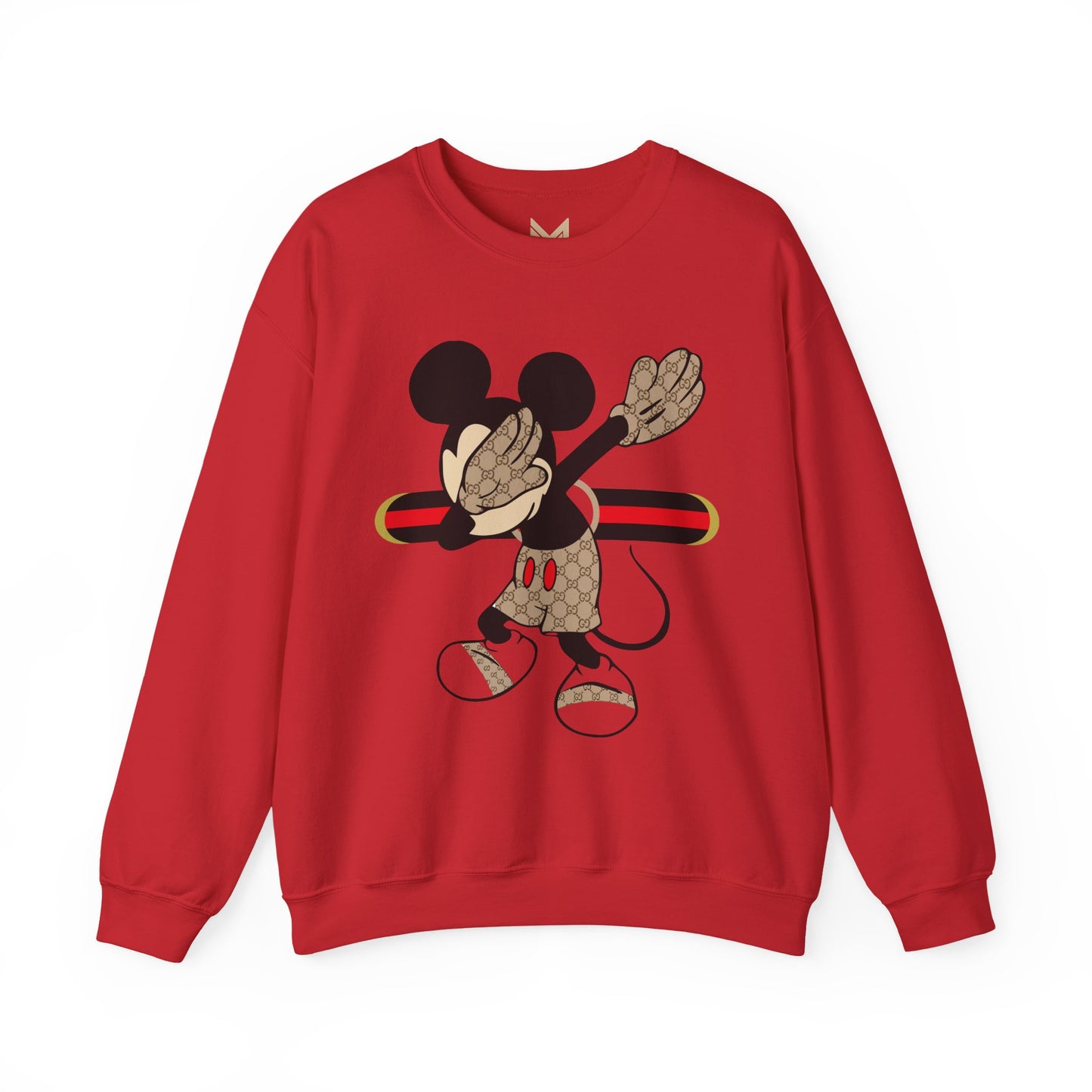 Mickey Mouse Graphic Crewneck Sweatshirt, Unisex Warm Casual Wear, Perfect for Disney Fans, Gift for Birthdays, Cozy Lounge Top Printify