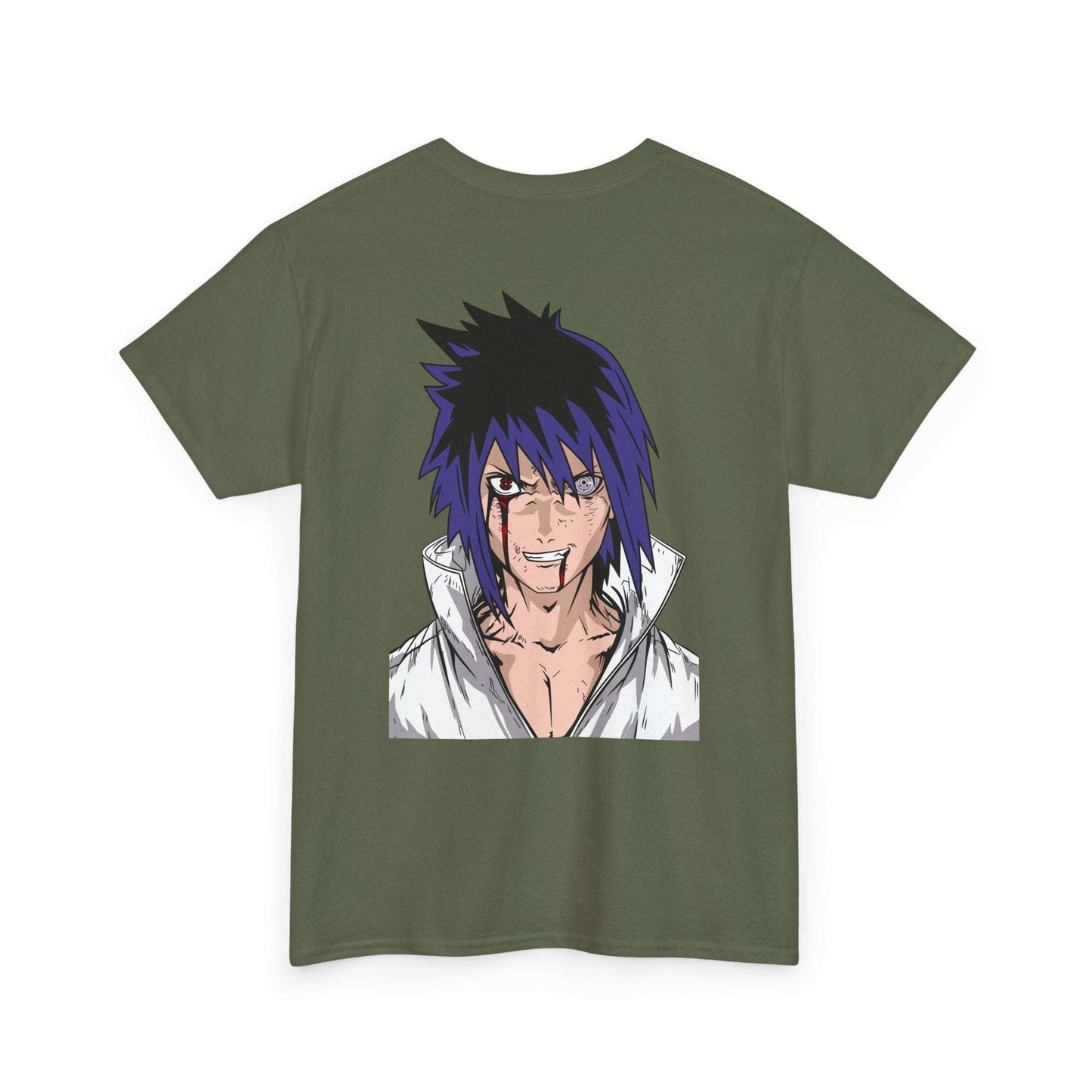Anime Character Graphic Tee — Blue-Haired Manga Hero Back Print Maklenn Anime Character Graphic Tee — Blue-Haired Manga Hero Back Print T-Shirt Maklenn www.maklenn.com India 21.80