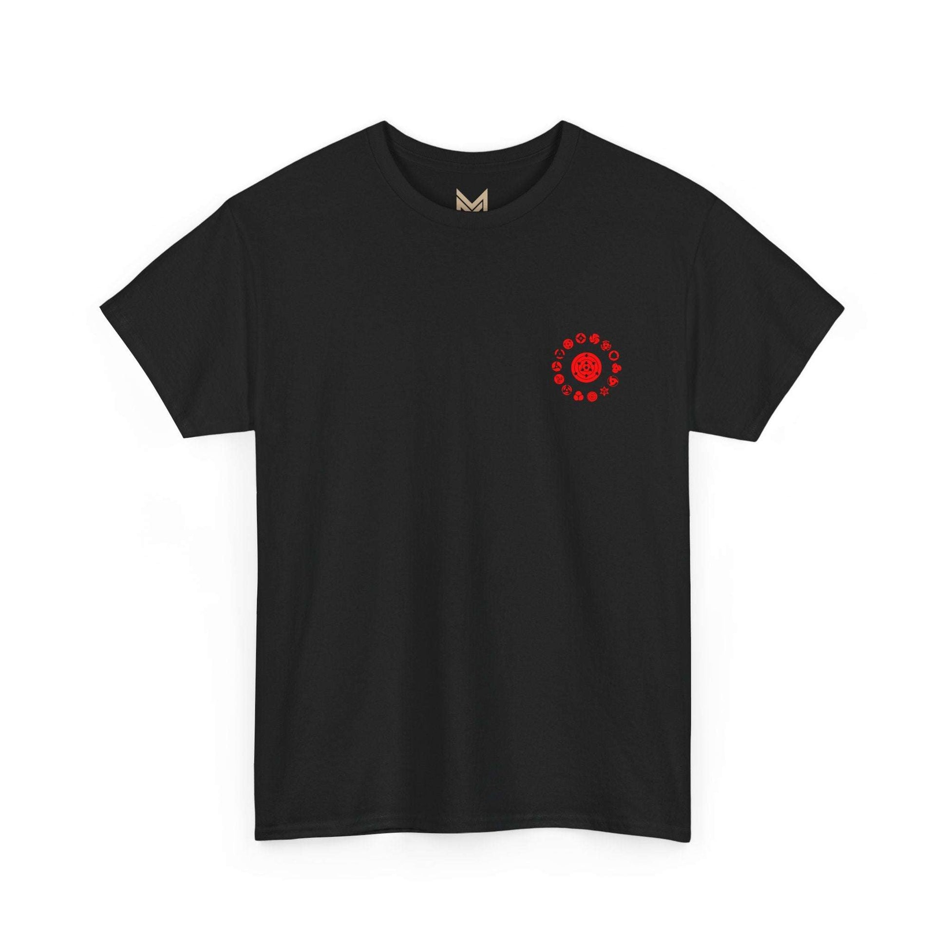 Anime Demon Trio Graphic Tee — Back Print with Small Front Logo Maklenn Anime Demon Trio Graphic Tee — Back Print with Small Front Logo T-Shirt Maklenn www.maklenn.com India 21.80