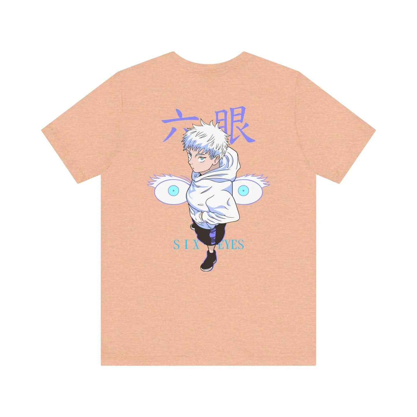 Anime Short Sleeve Tee, Jujustu Kaisen Shirt, Cosplay Tee, Gift for Anime Lovers, Stylish Graphic T-Shirt, Casual Wear