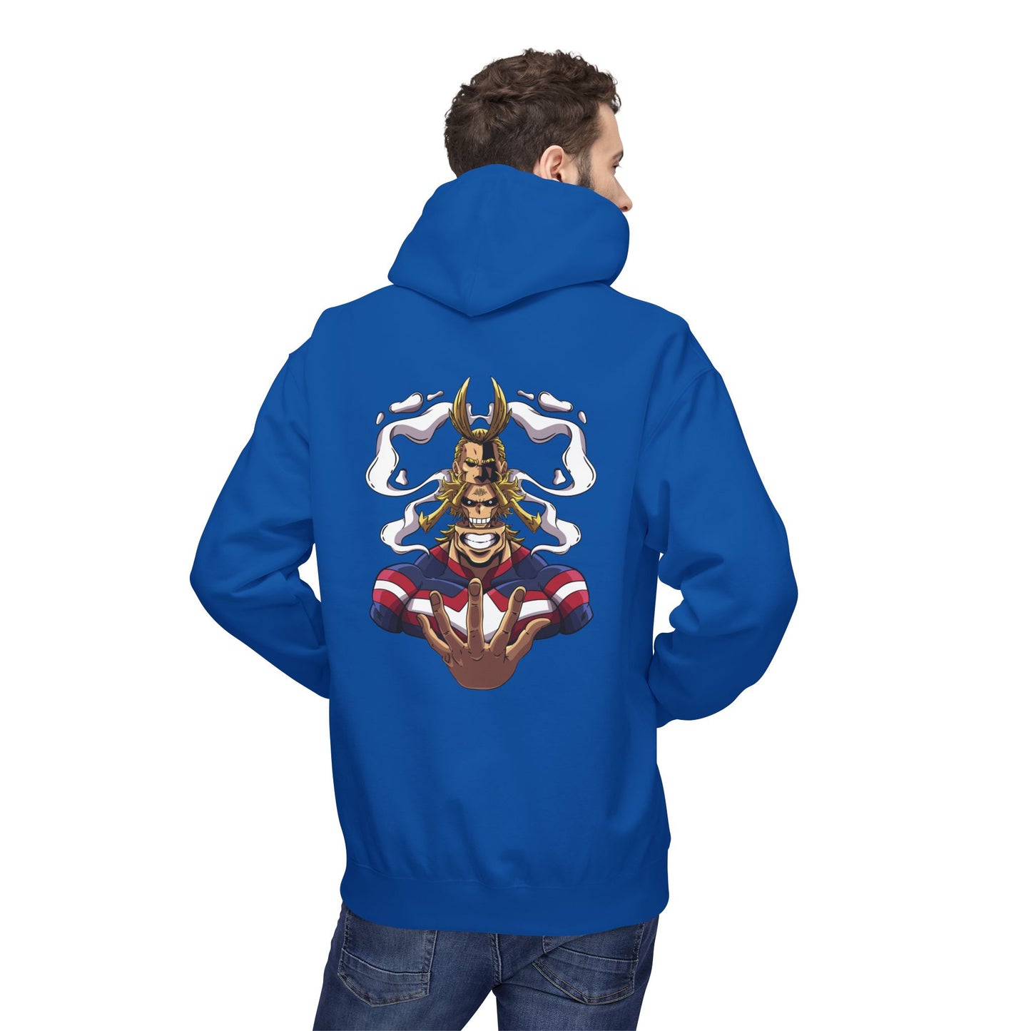 Hoodie - All Might Anime Graphic Hoodie (Plus Ultra)