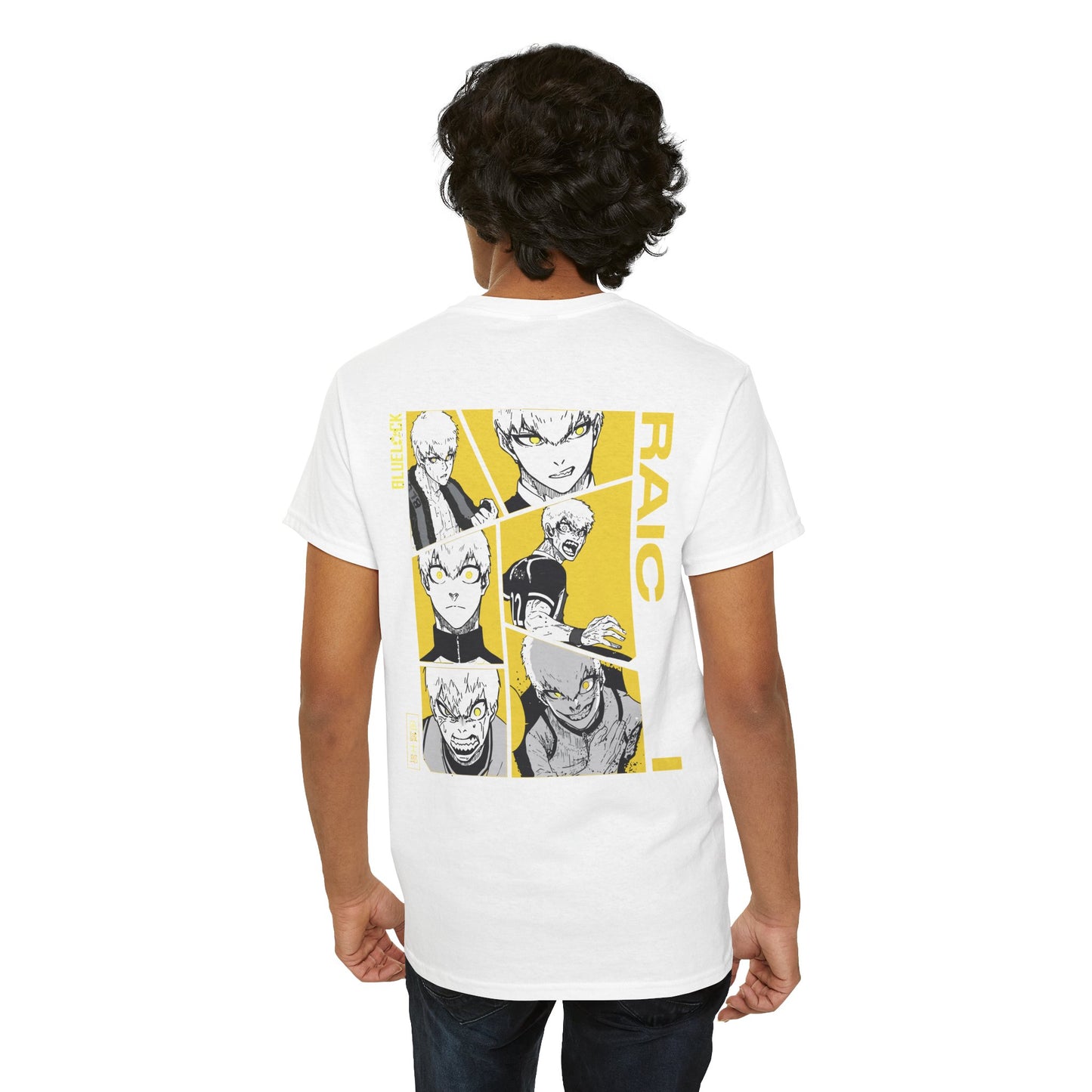 Raichi "Heat" Blue Lock Heavyweight Tee | Maklenn
