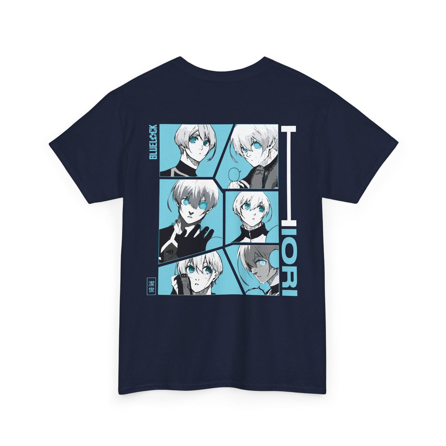 Iiori "Calm Storm" Blue Lock Heavyweight Tee | Maklenn