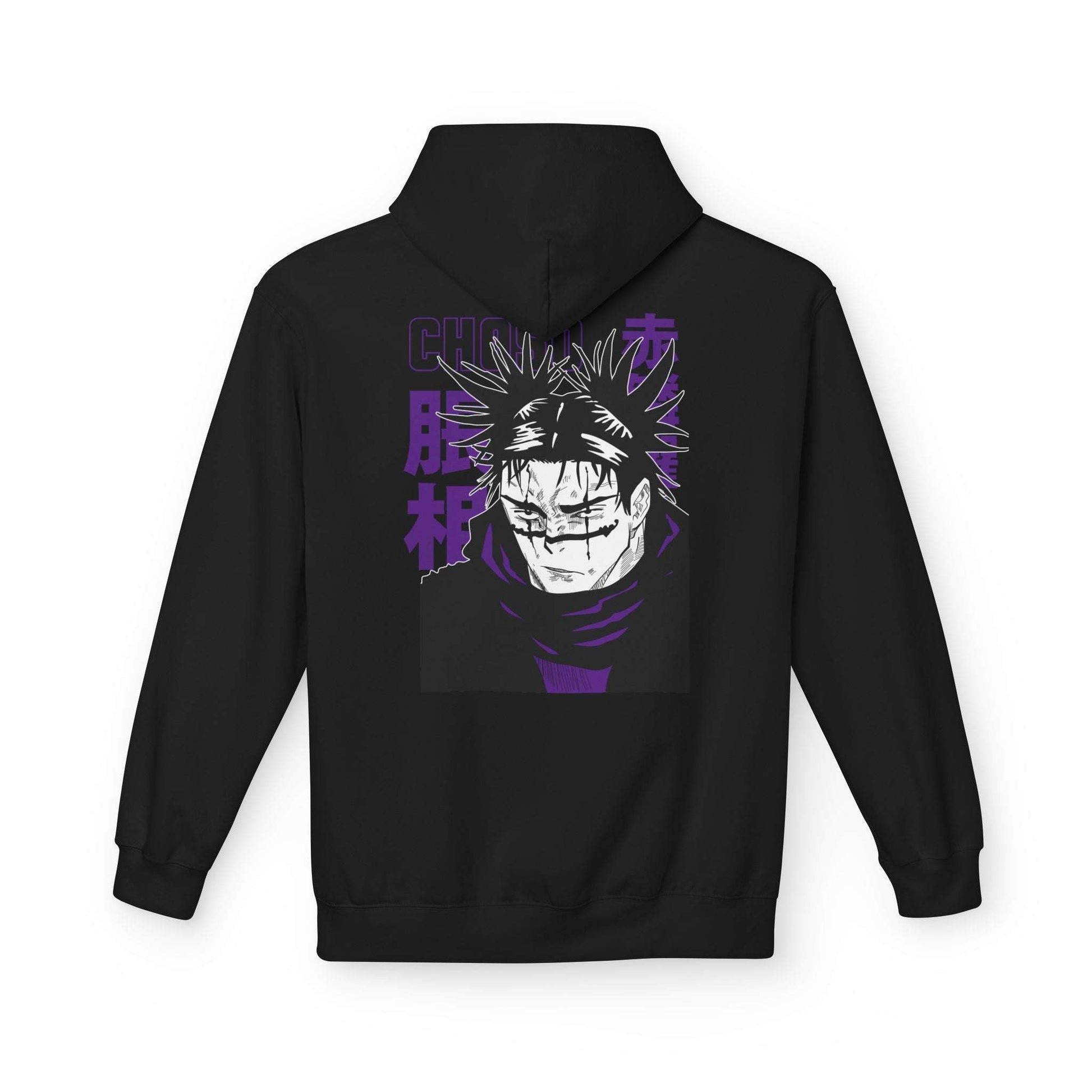 Anime Graphic Hoodie — Japanese Text & Dark Character Back Print Maklenn Anime Graphic Hoodie — Japanese Text & Dark Character Back Print Hoodie Maklenn www.maklenn.com India 39.87
