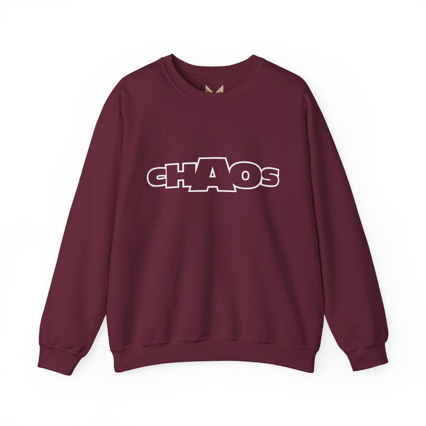 Chaos Unisex Heavy Blend™ Crewneck Sweatshirt | Cozy Streetwear, Casual Outfit, Trendy Gift, Everyday Wear, Graphic Apparel, Unisex Top - Maklenn